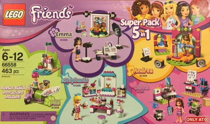 LEGO Friends Super Pack 5 in 1 (66558)