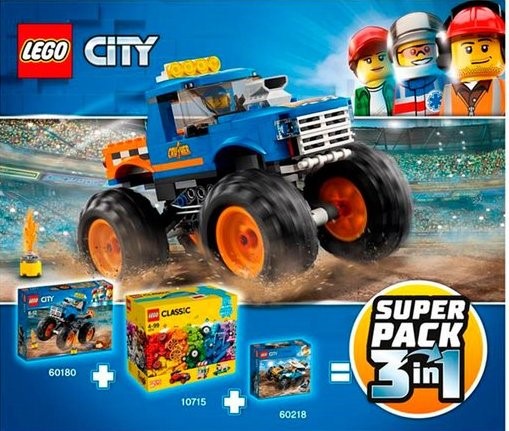 LEGO City / Classic Super Pack 3 in 1 (66615)