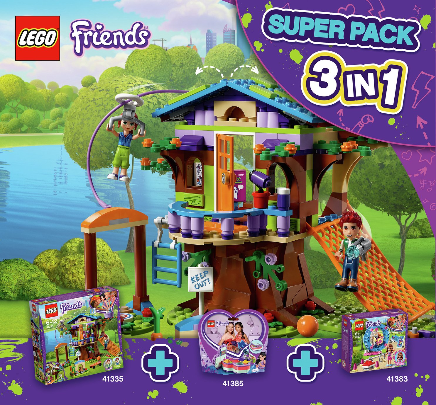 LEGO Friends Super Pack 3-in-1 (66620)