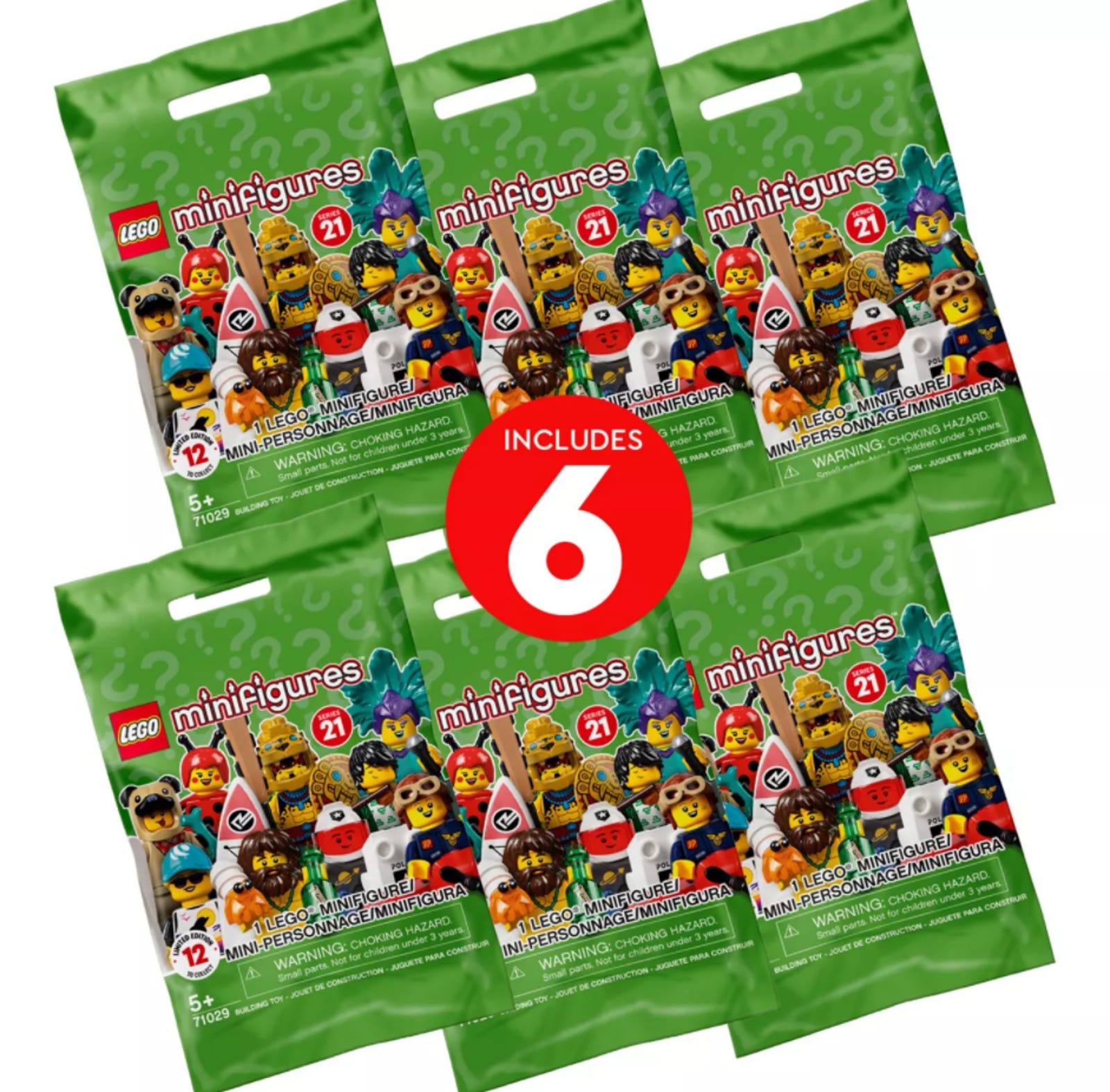 LEGO Series 21 - 6 Pack (66657)