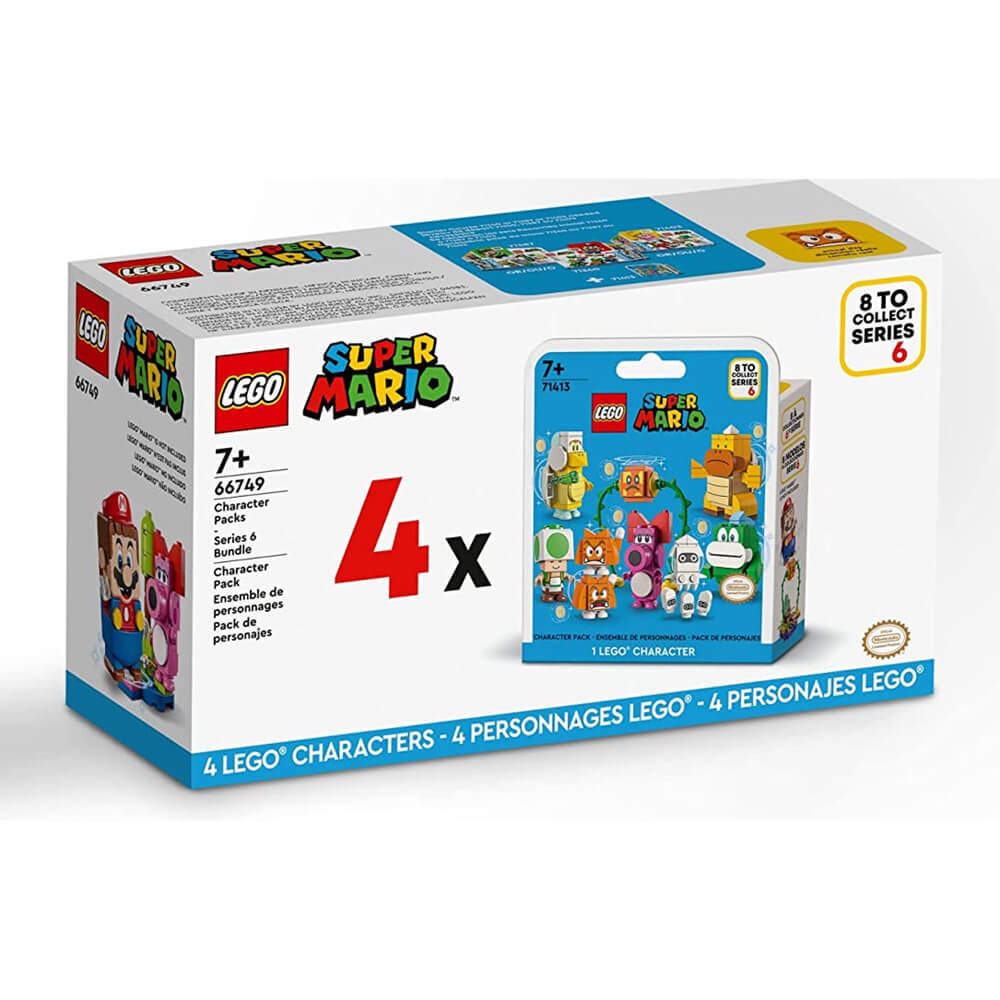 LEGO Character Pack Series 6 - Box of 4 Packs (66749)