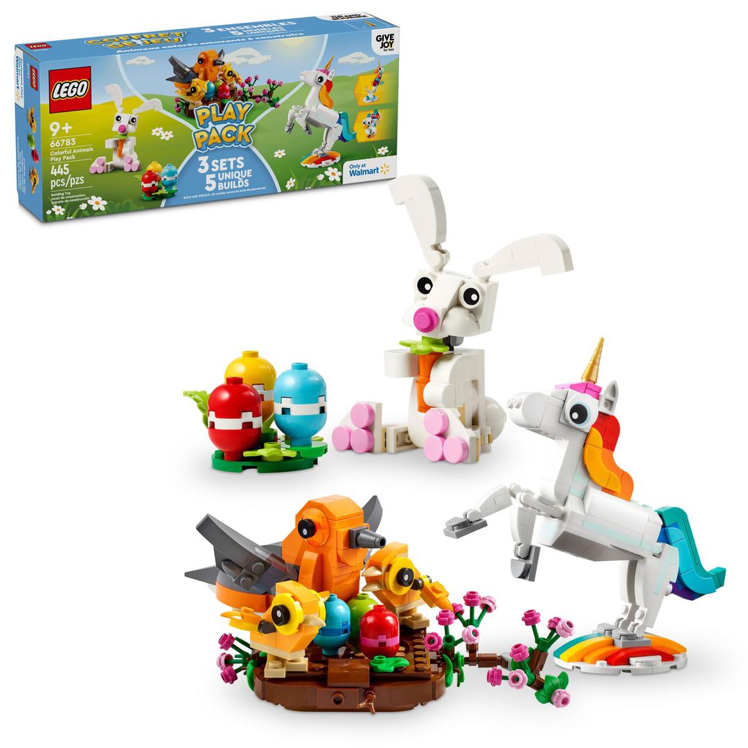 LEGO Colorful Animals Play Pack (66783)