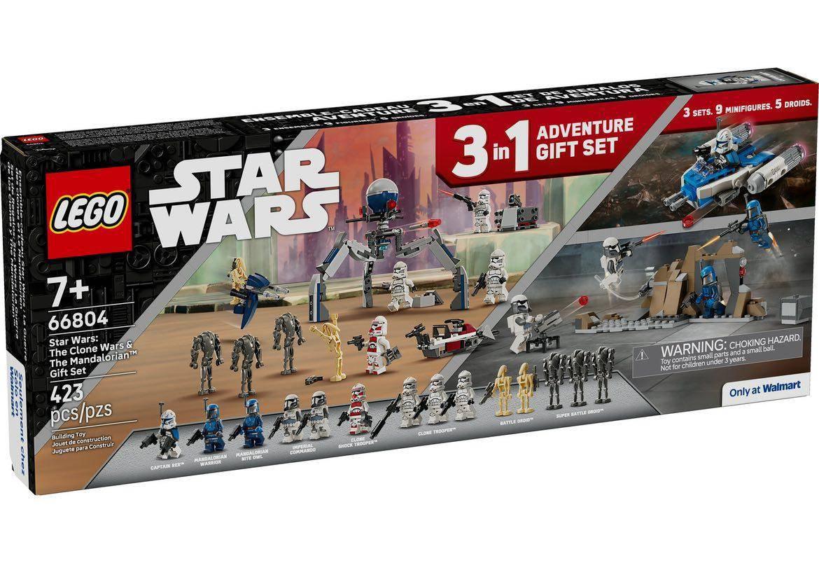 LEGO Star Wars: The Clone Wars & The Mandalorian Gift Set (66804)