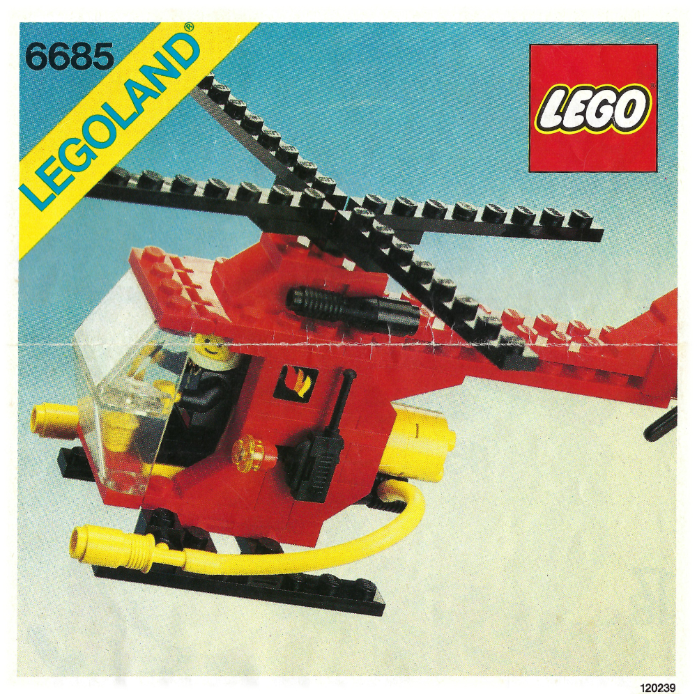 LEGO Fire Copter 1 (6685)