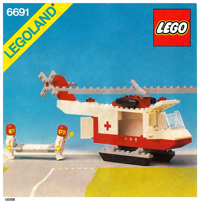 LEGO Red Cross Helicopter (6691)