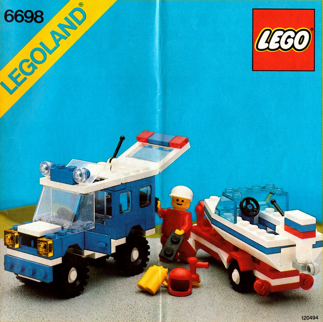 LEGO RV with Speedboat (6698)