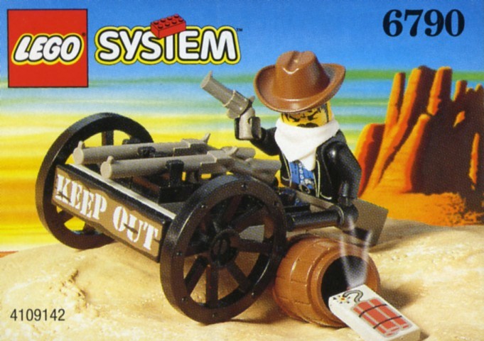 LEGO Bandit's Wheelgun (Boxed) (6790)