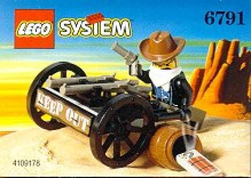 LEGO Bandit's Wheelgun (6791)