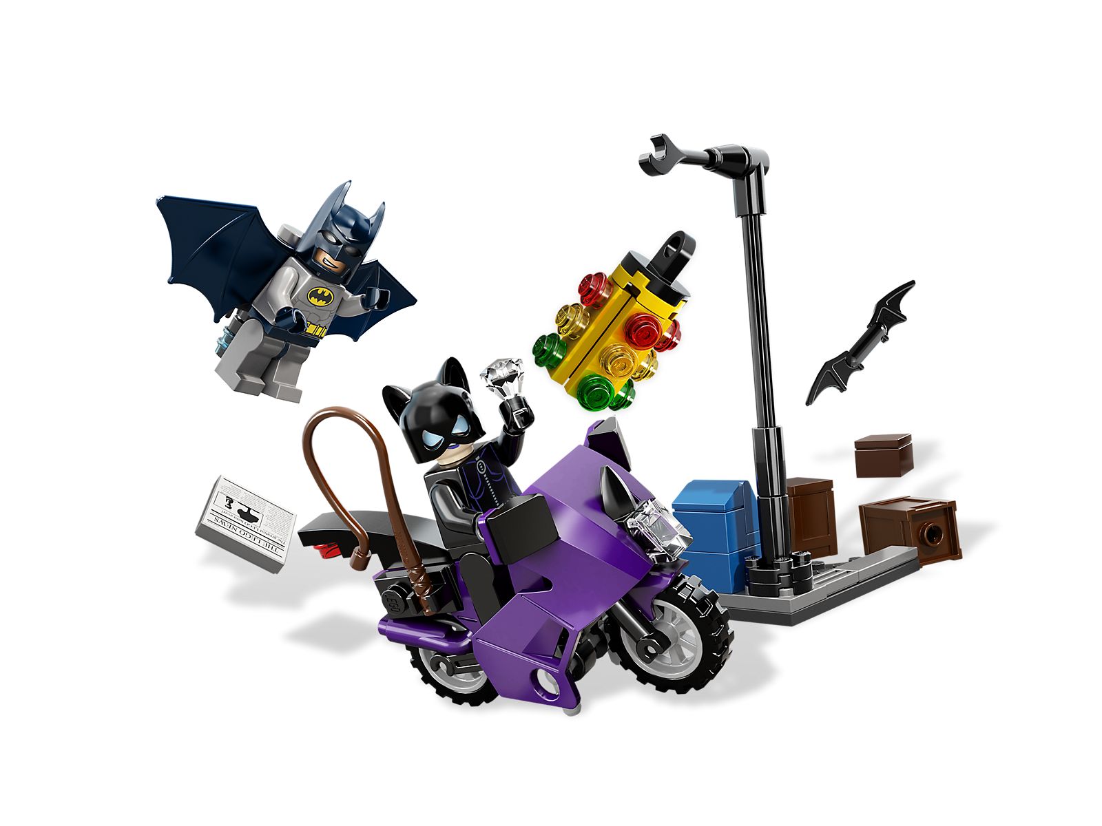 LEGO Catwoman Catcycle City Chase (6858)