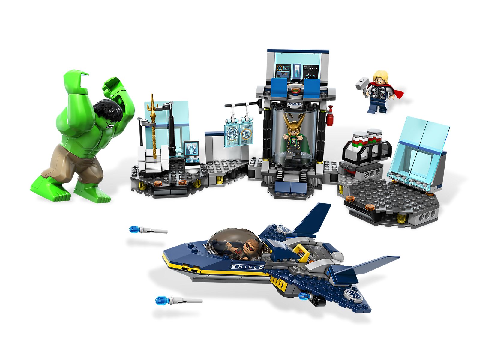 LEGO Hulk's Helicarrier Breakout (6868)