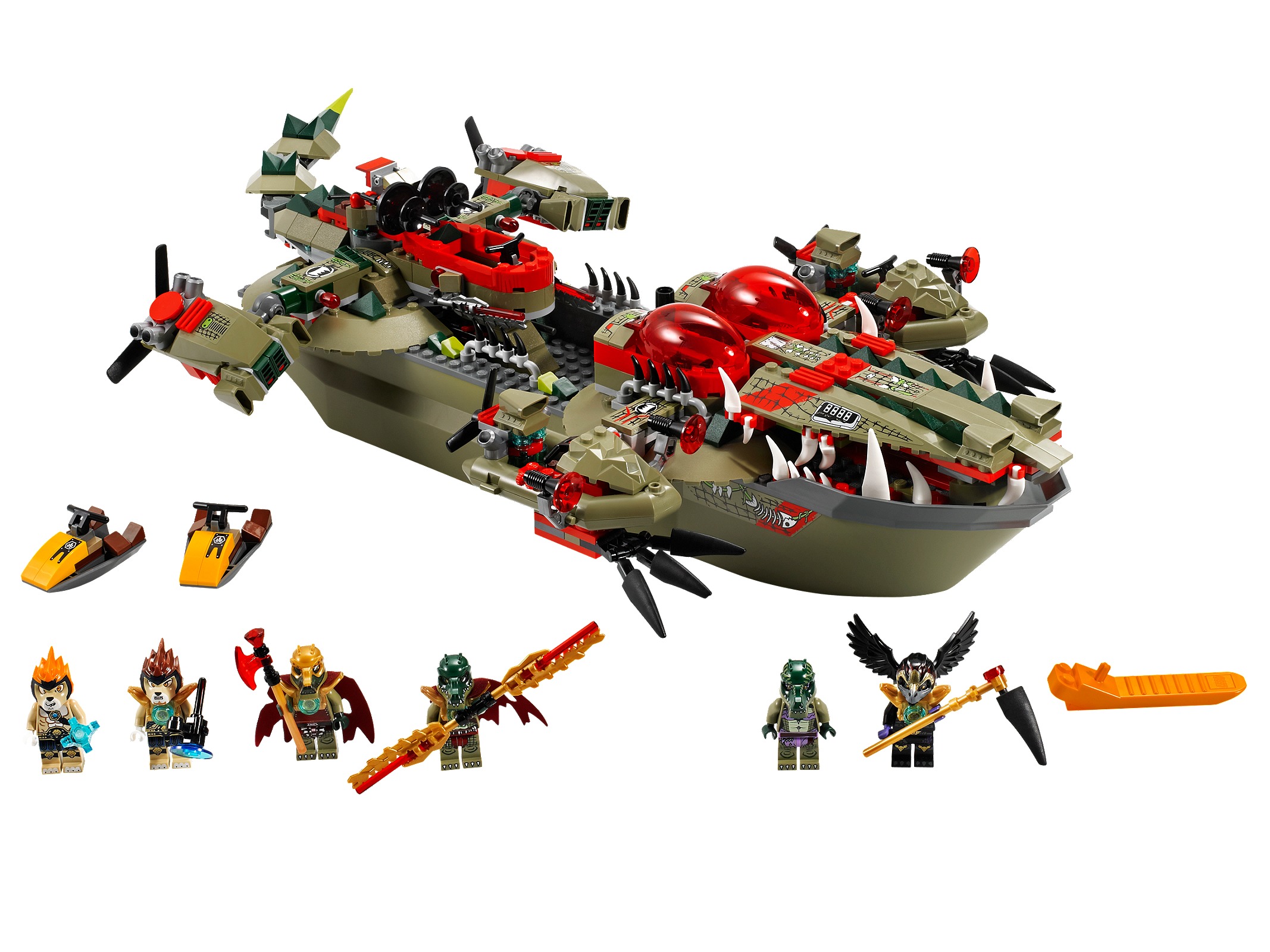 LEGO El Buque Cocodrilo de Cragger (70006)