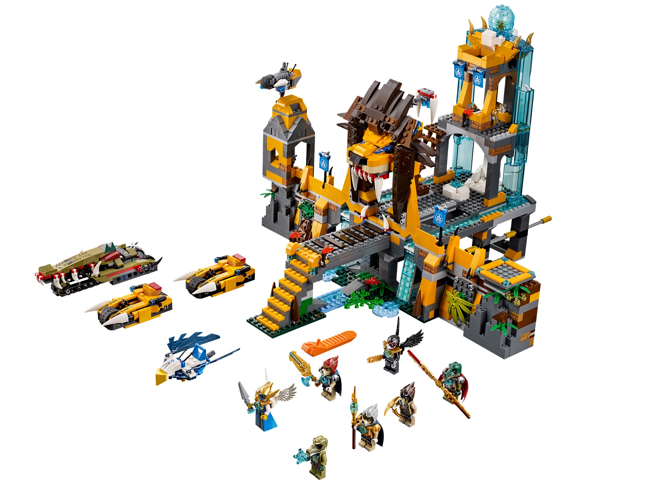 LEGO El Templo del CHI de la Tribu del León (70010)