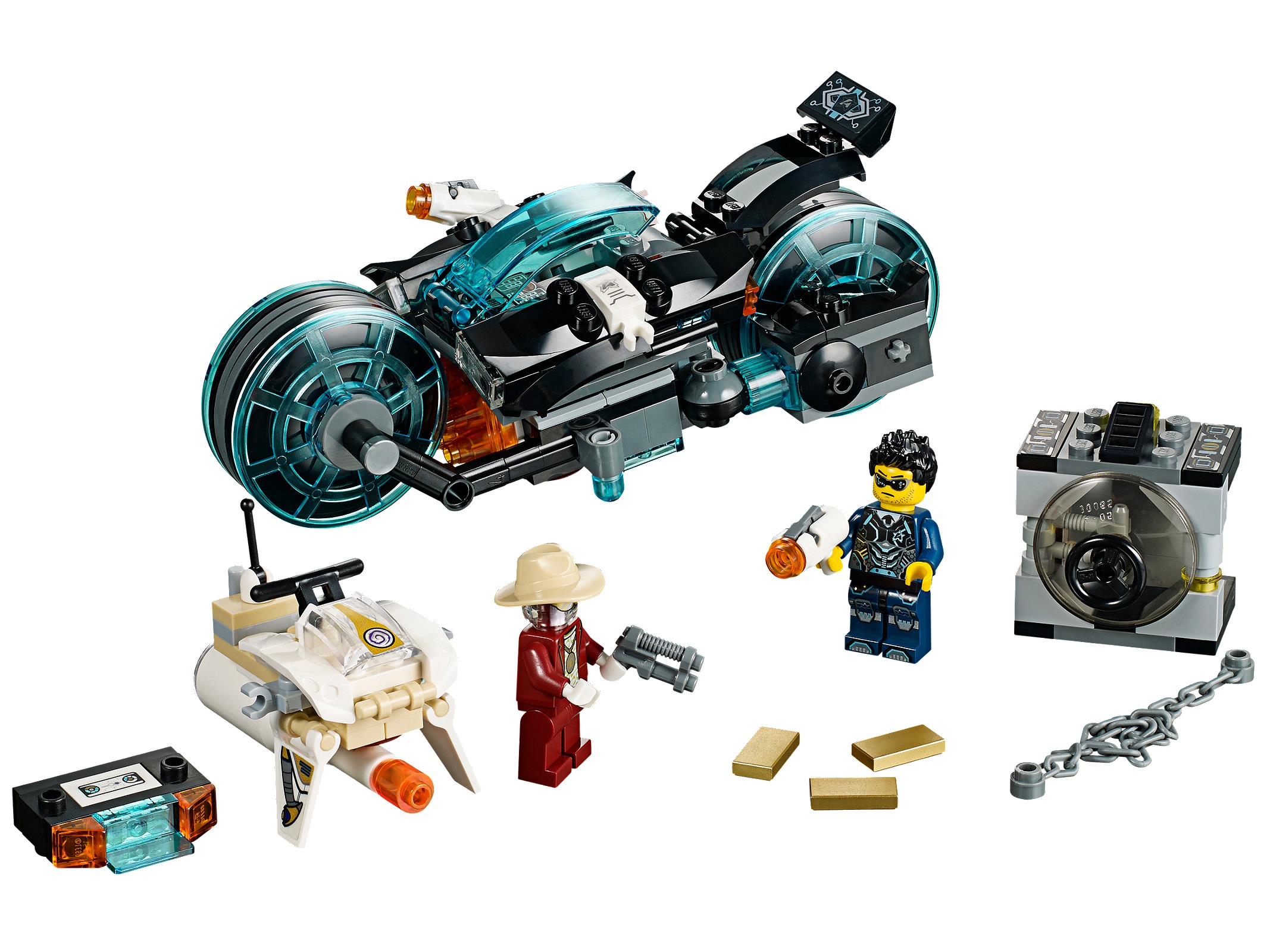 LEGO La Huida de Invizable con el Oro (70167)