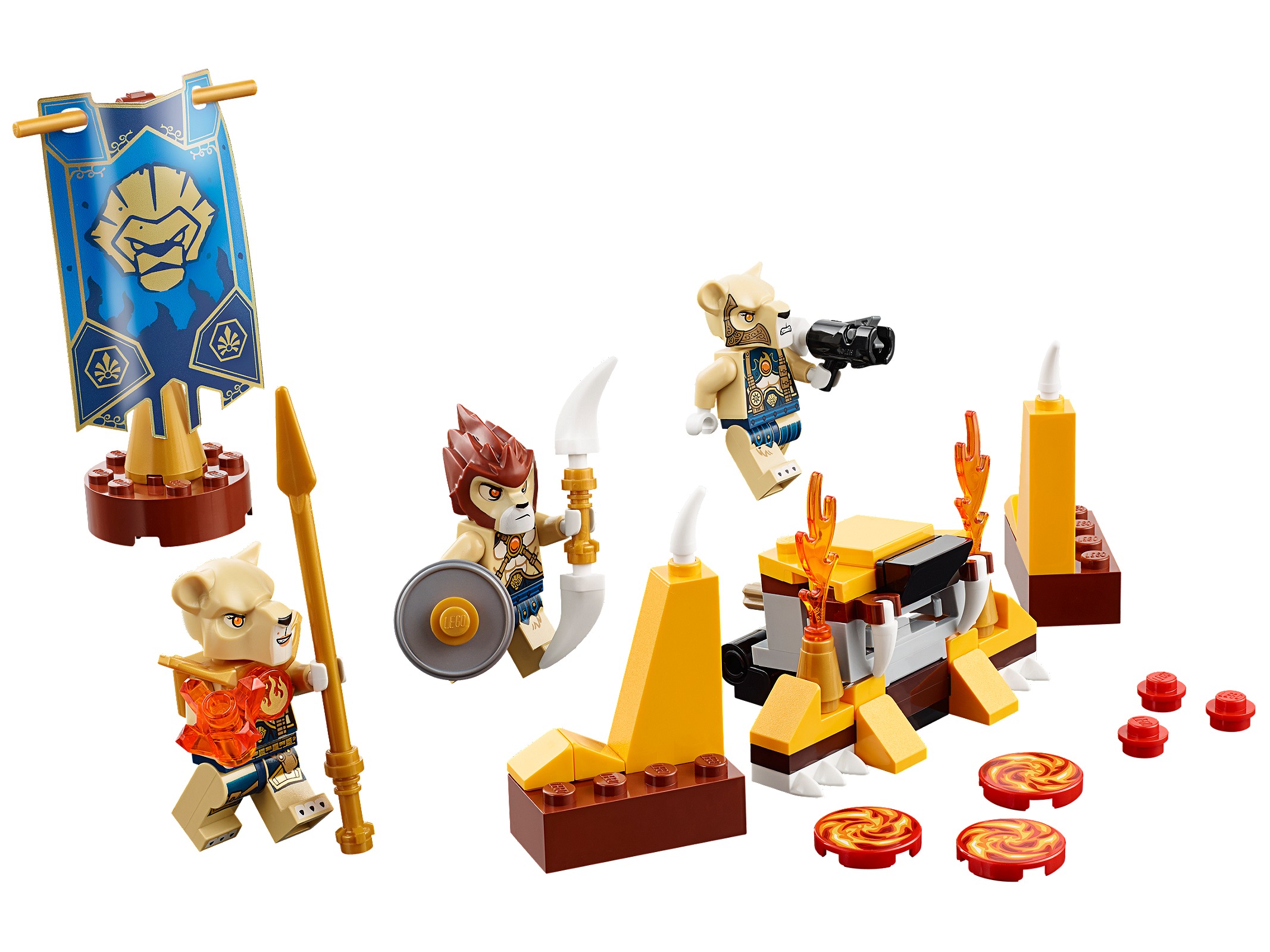 LEGO Pack de la Tribu del León (70229)