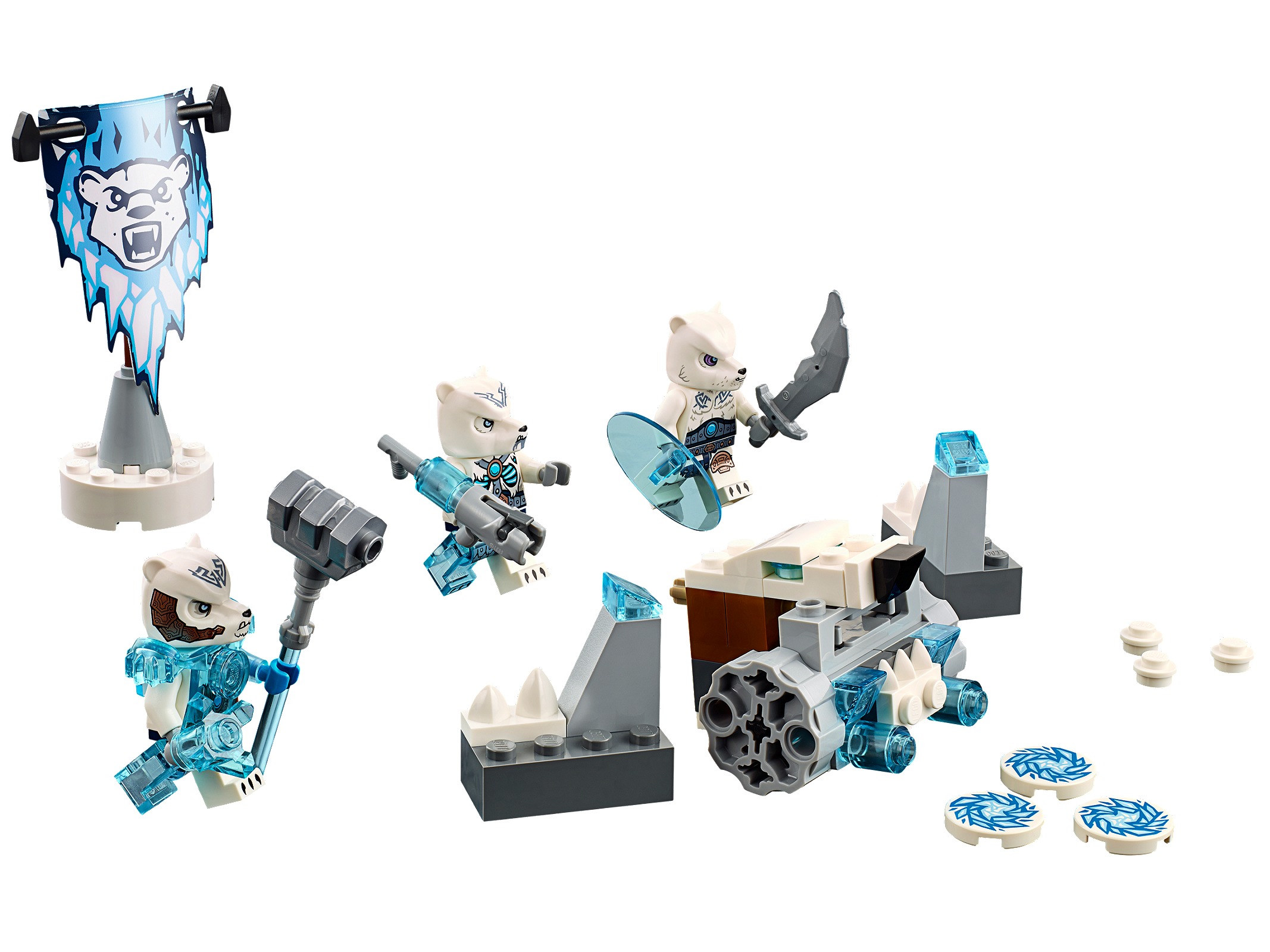 LEGO Pack de la Tribu del Oso Gélido (70230)