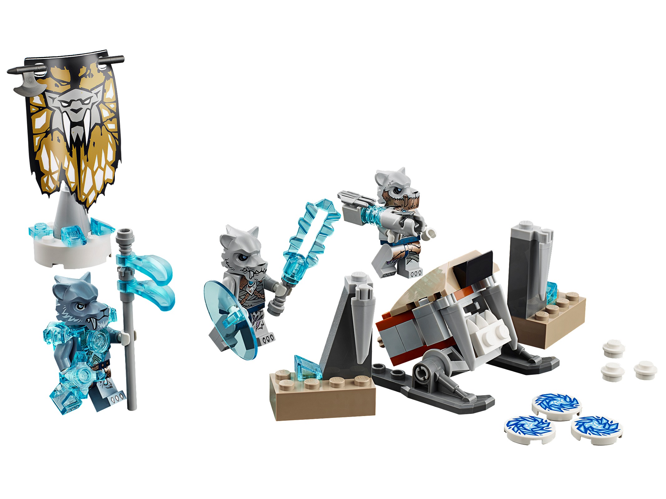 LEGO Pack de la Tribu del Dientes de Sable (70232)