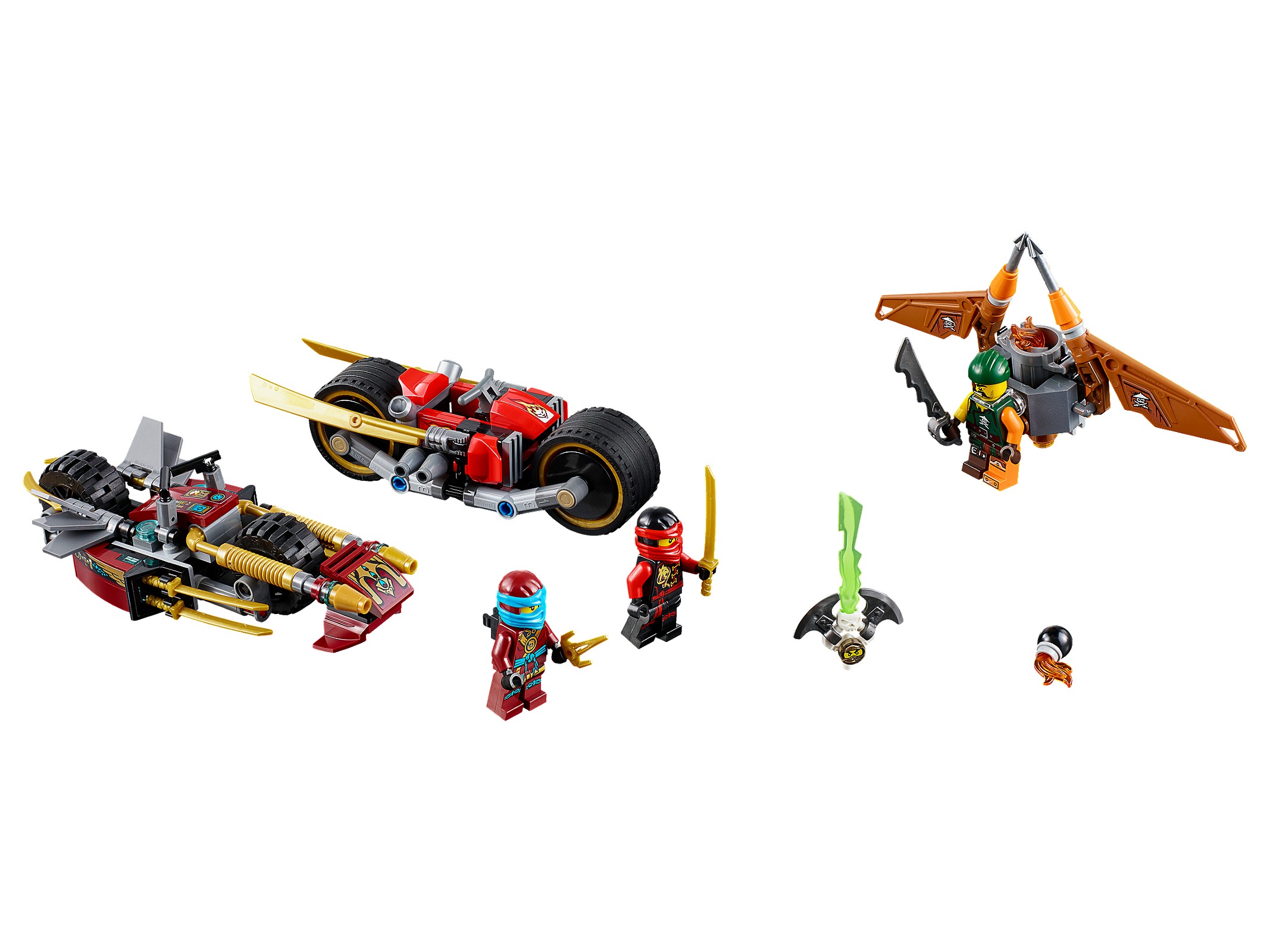 LEGO Persecución en la moto ninja (70600)