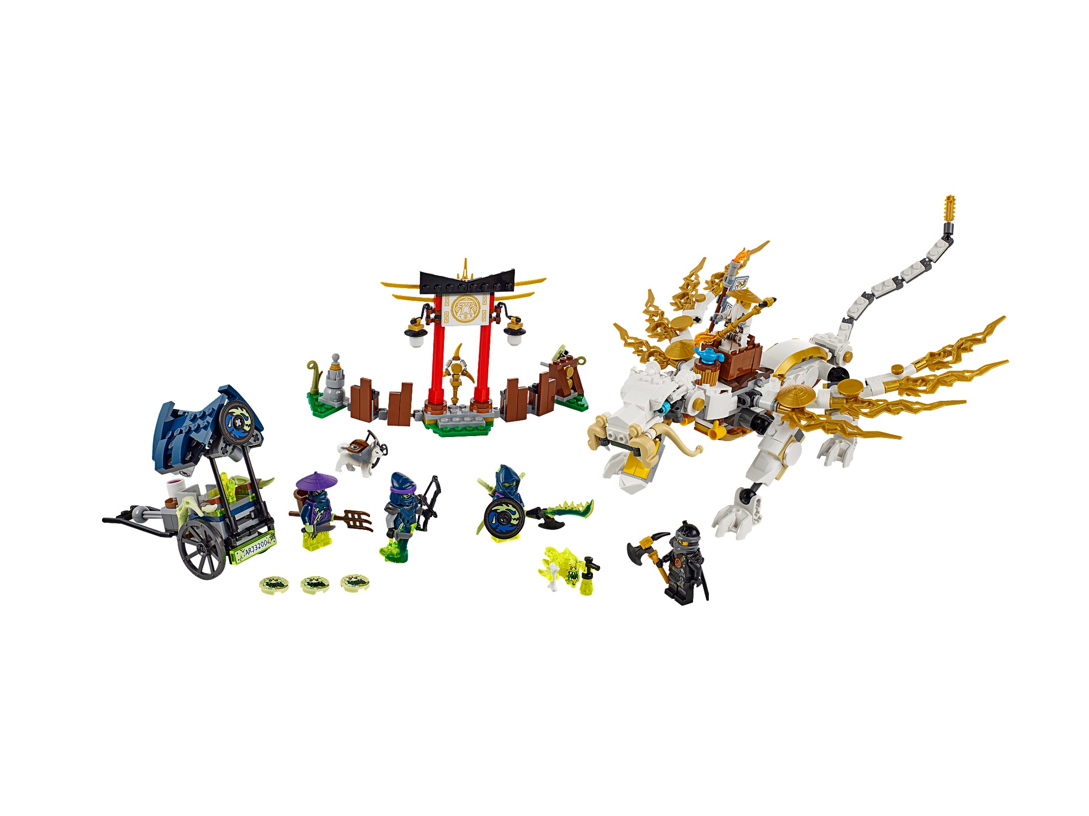 LEGO Dragón del Maestro Wu (70734)