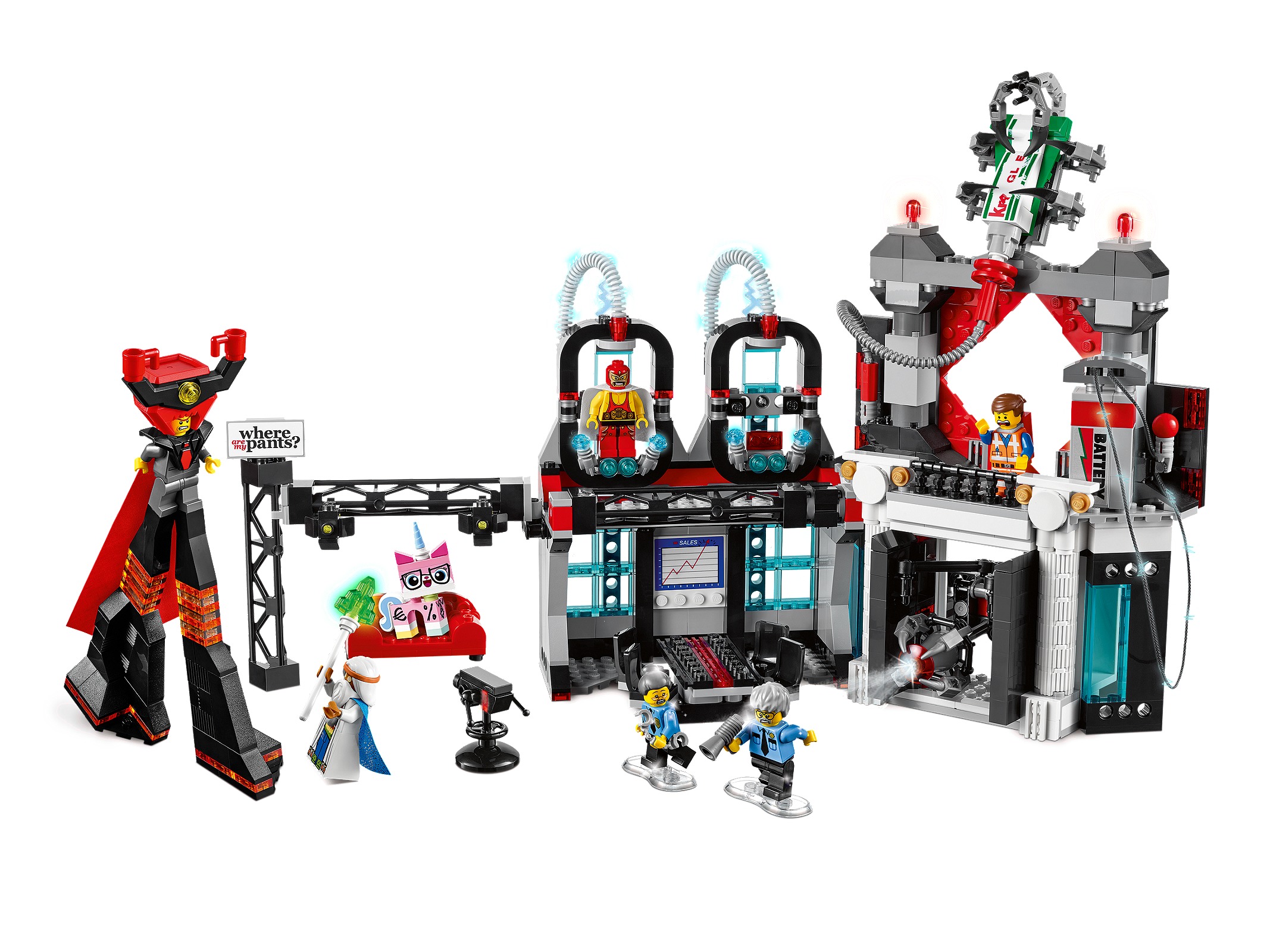 LEGO La Guarida Maléfica de Megamalo (70809)