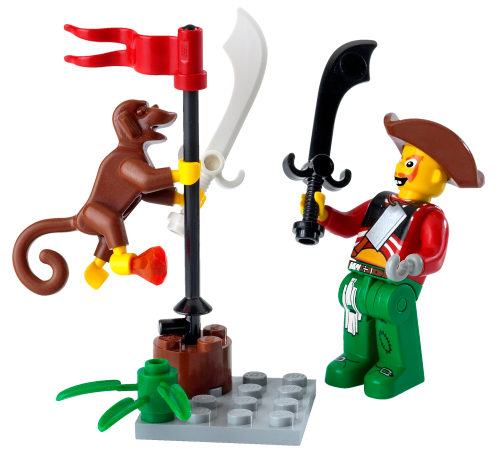 LEGO Harry Hardtack and Monkey (7081)