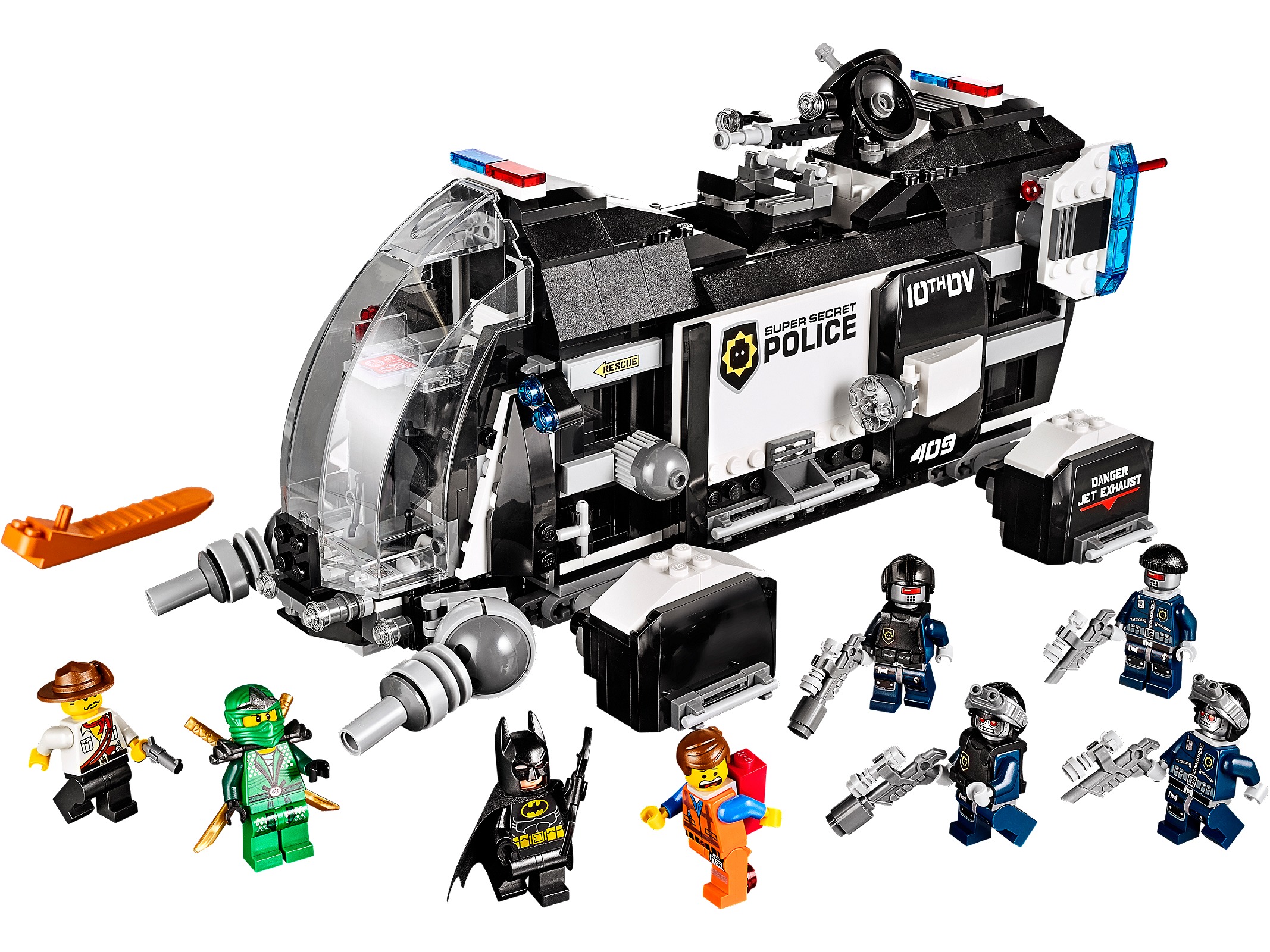 LEGO La Nave de la Policía Supersecreta (70815)