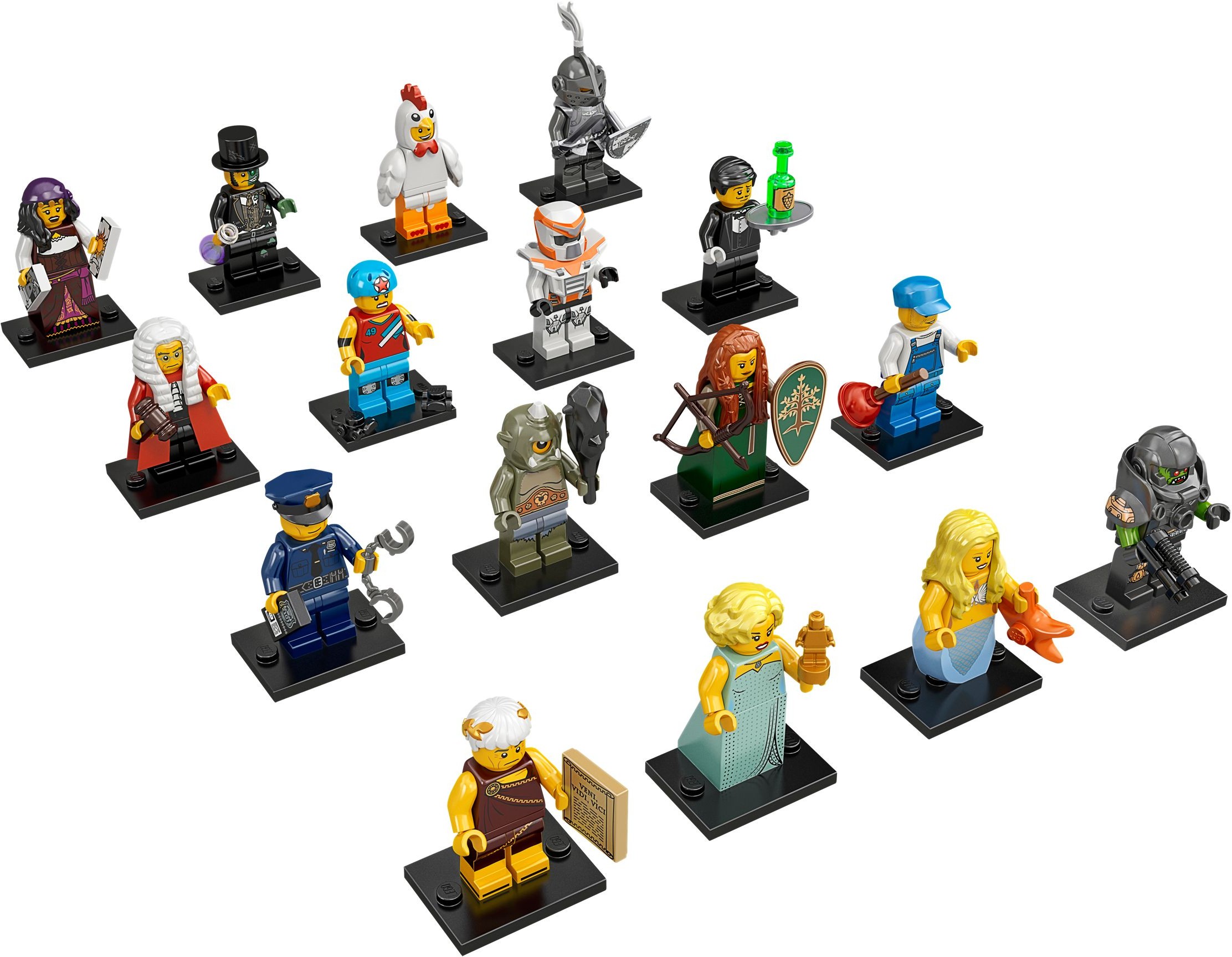 LEGO Series 9 - Complete - All Sets (71000-17)