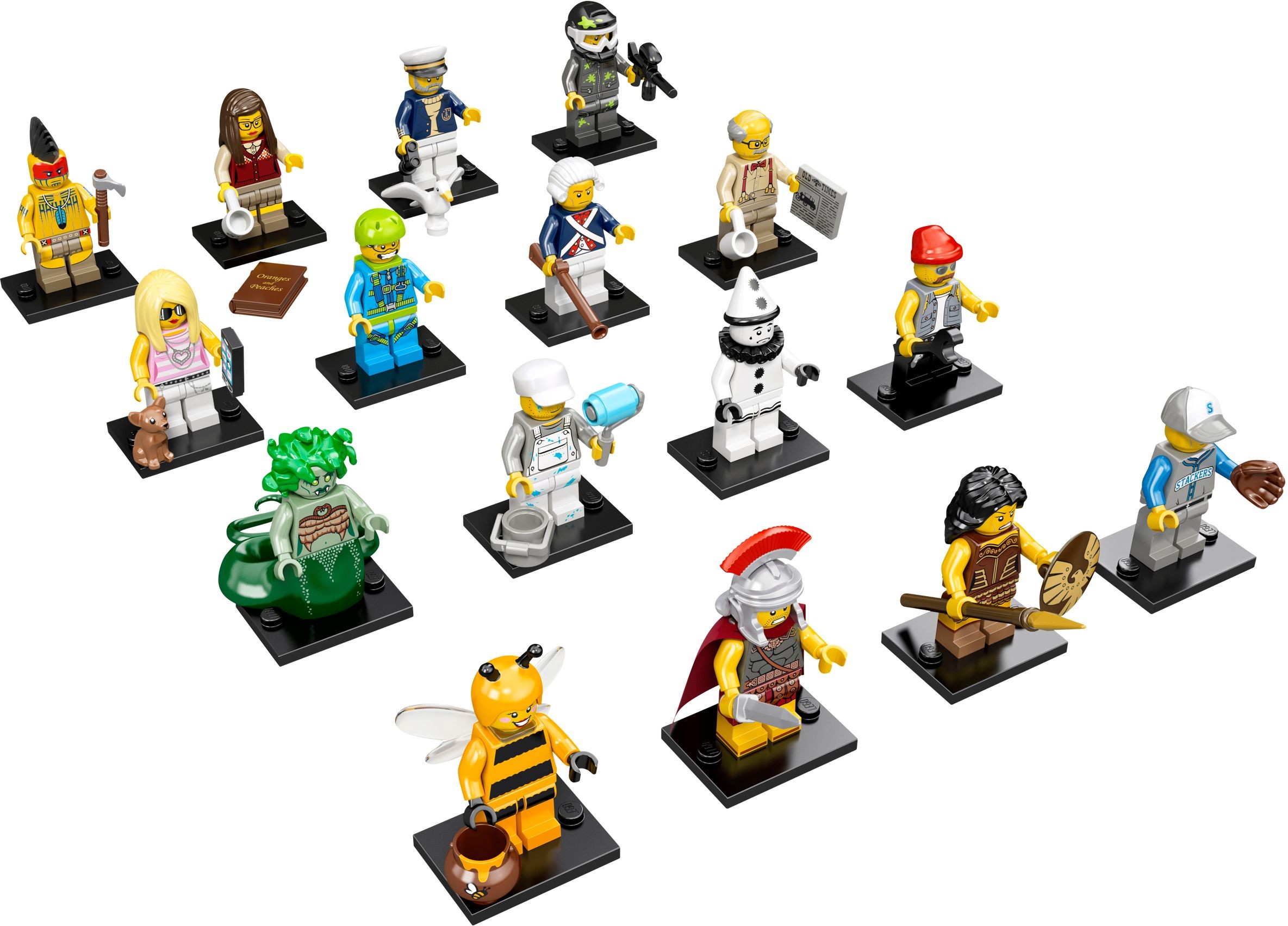 LEGO Series 10 - Complete - All Sets (71001-17)