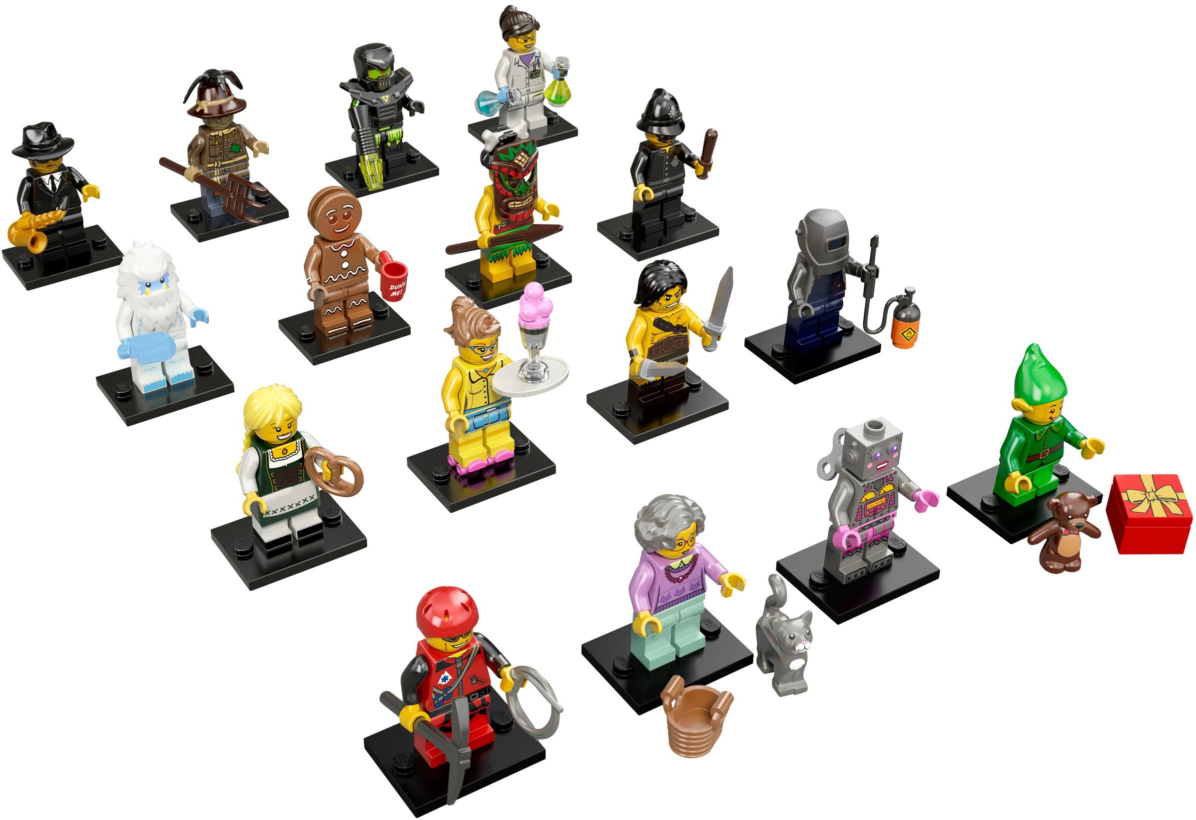 LEGO Series 11 - Complete - All Sets (71002-17)