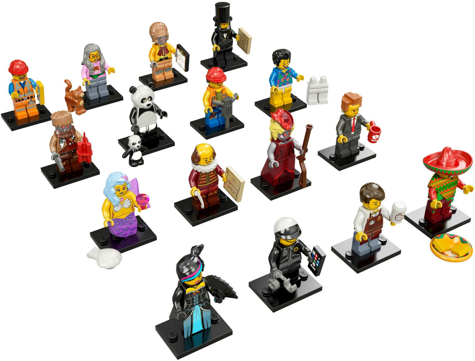 LEGO The LEGO Movie Series 1 - All Sets (71004-17)