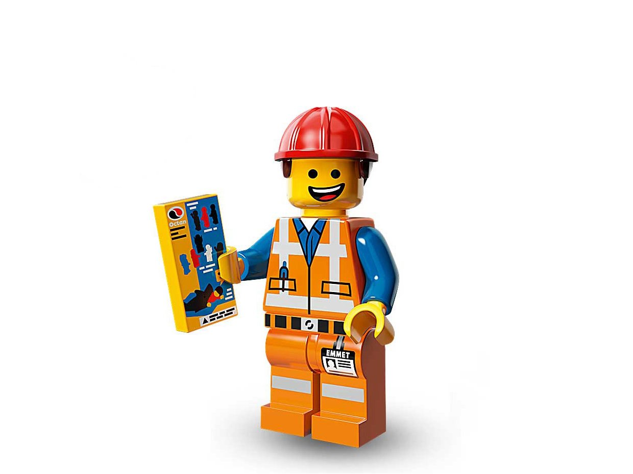 LEGO Hard Hat Emmet (71004-3)