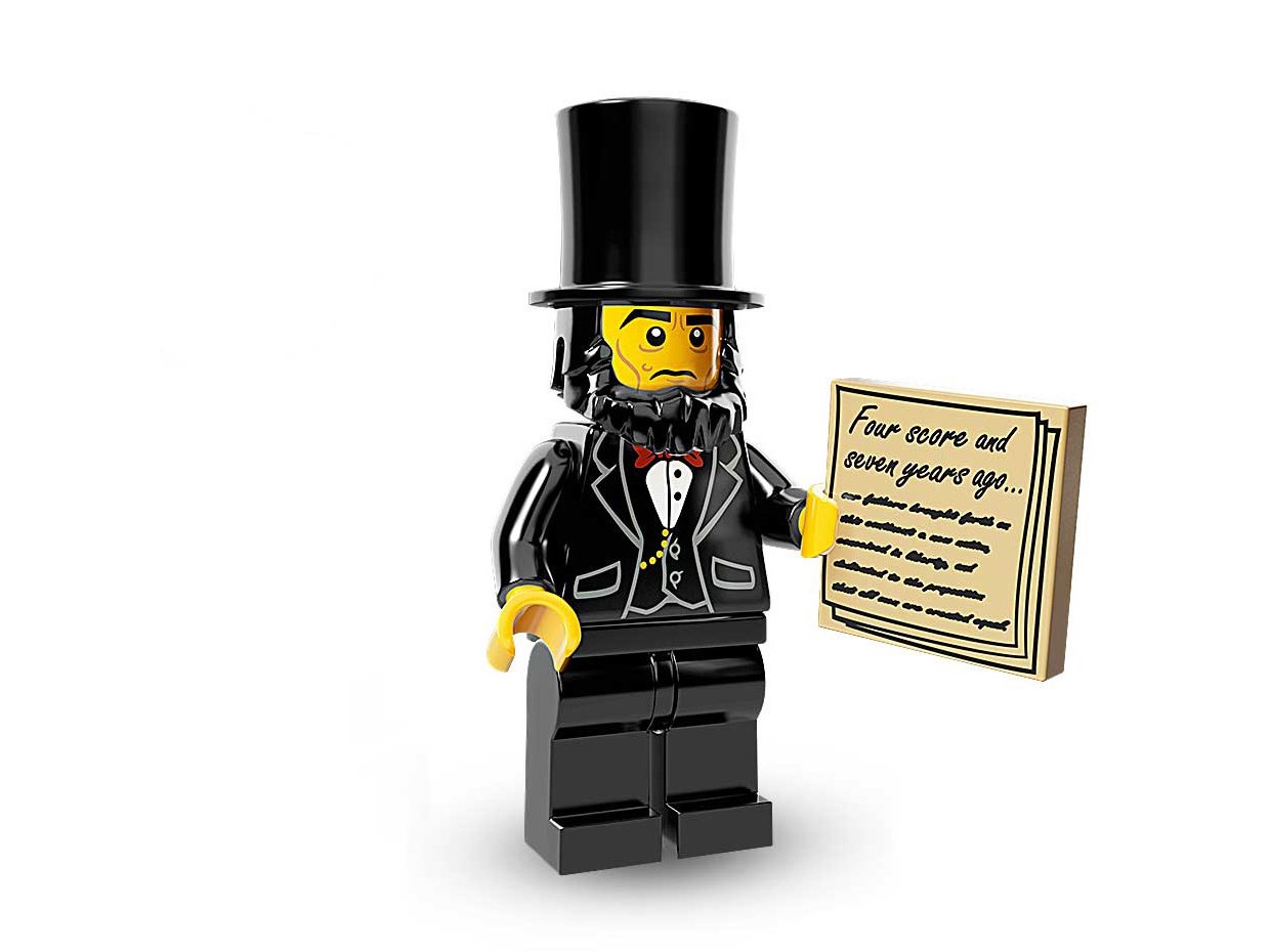 LEGO Abraham Lincoln (71004-5)