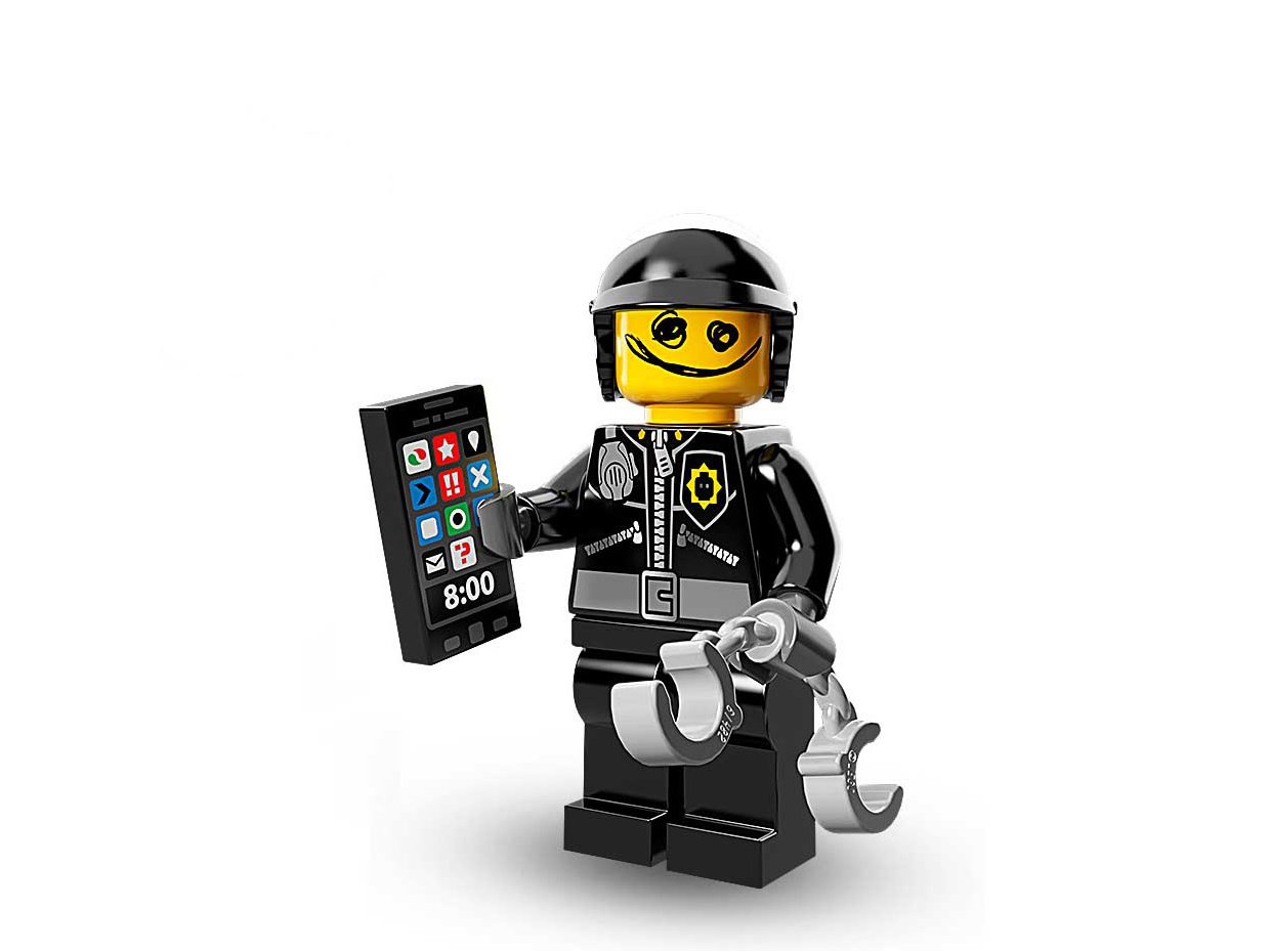 LEGO Scribble-Face Bad Cop (71004-7)