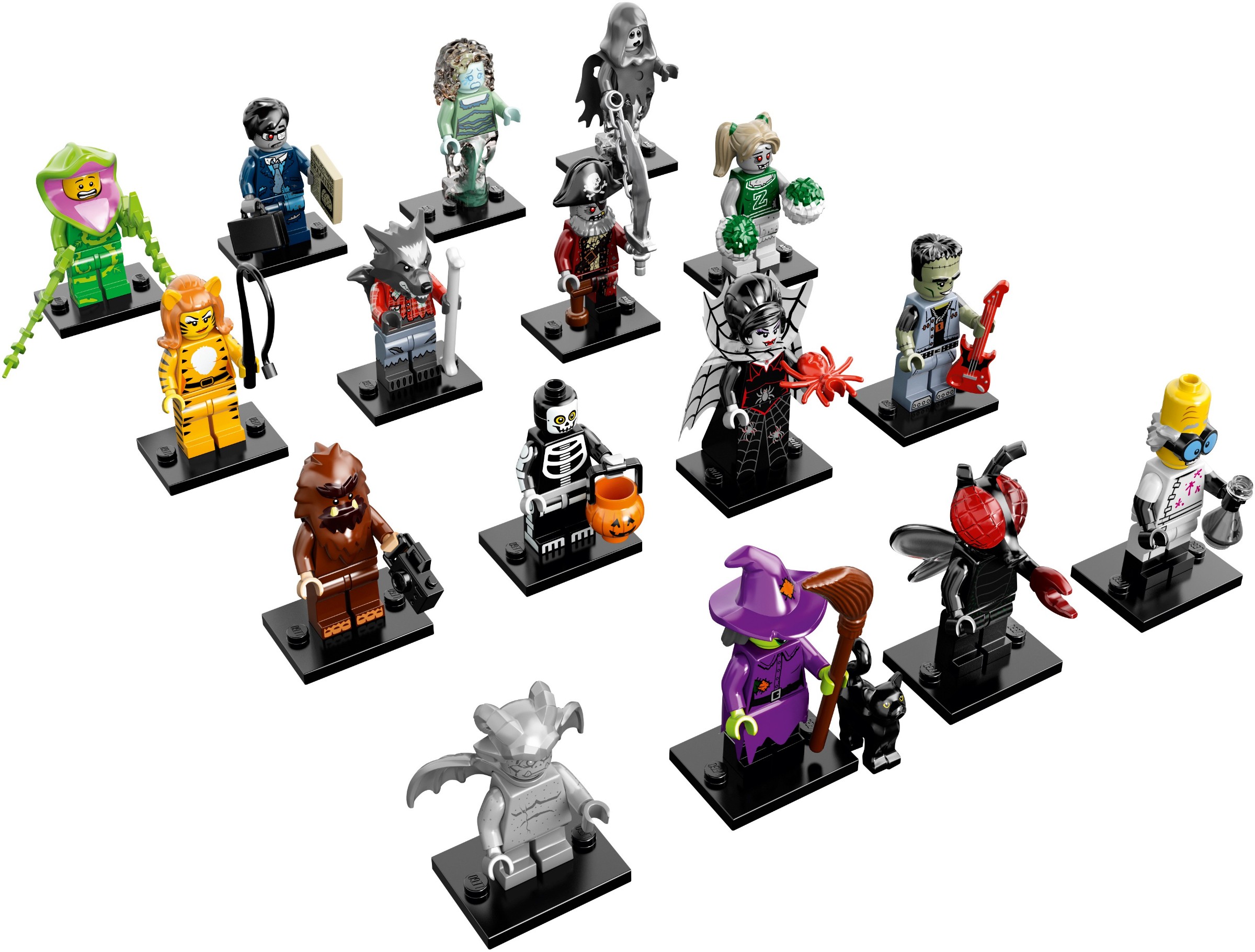 LEGO Series 14 (Monsters) - Complete - All Sets (71010-17)