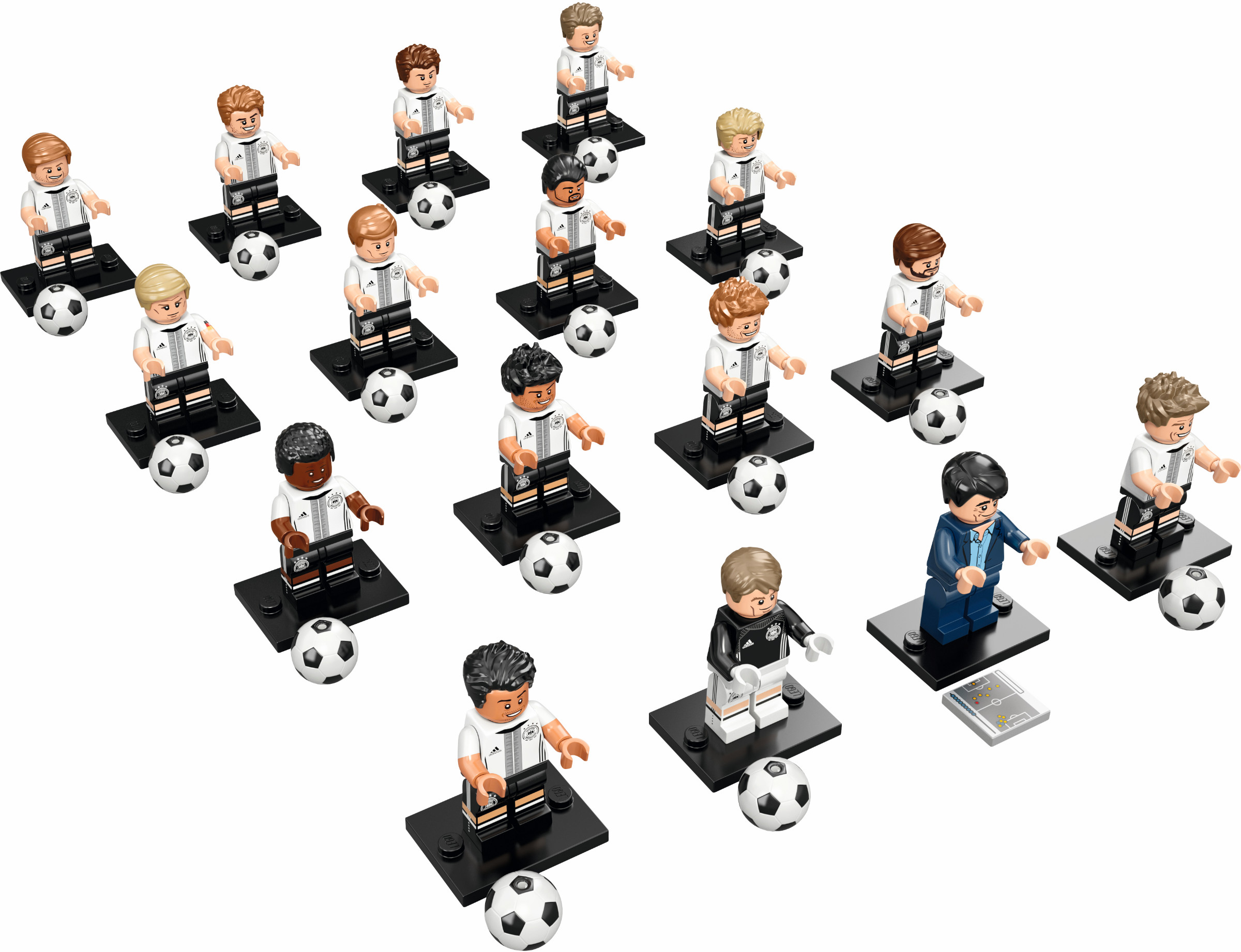LEGO DFB (Deutscher Fussball-bund) - Complete - All Sets (71014-17)