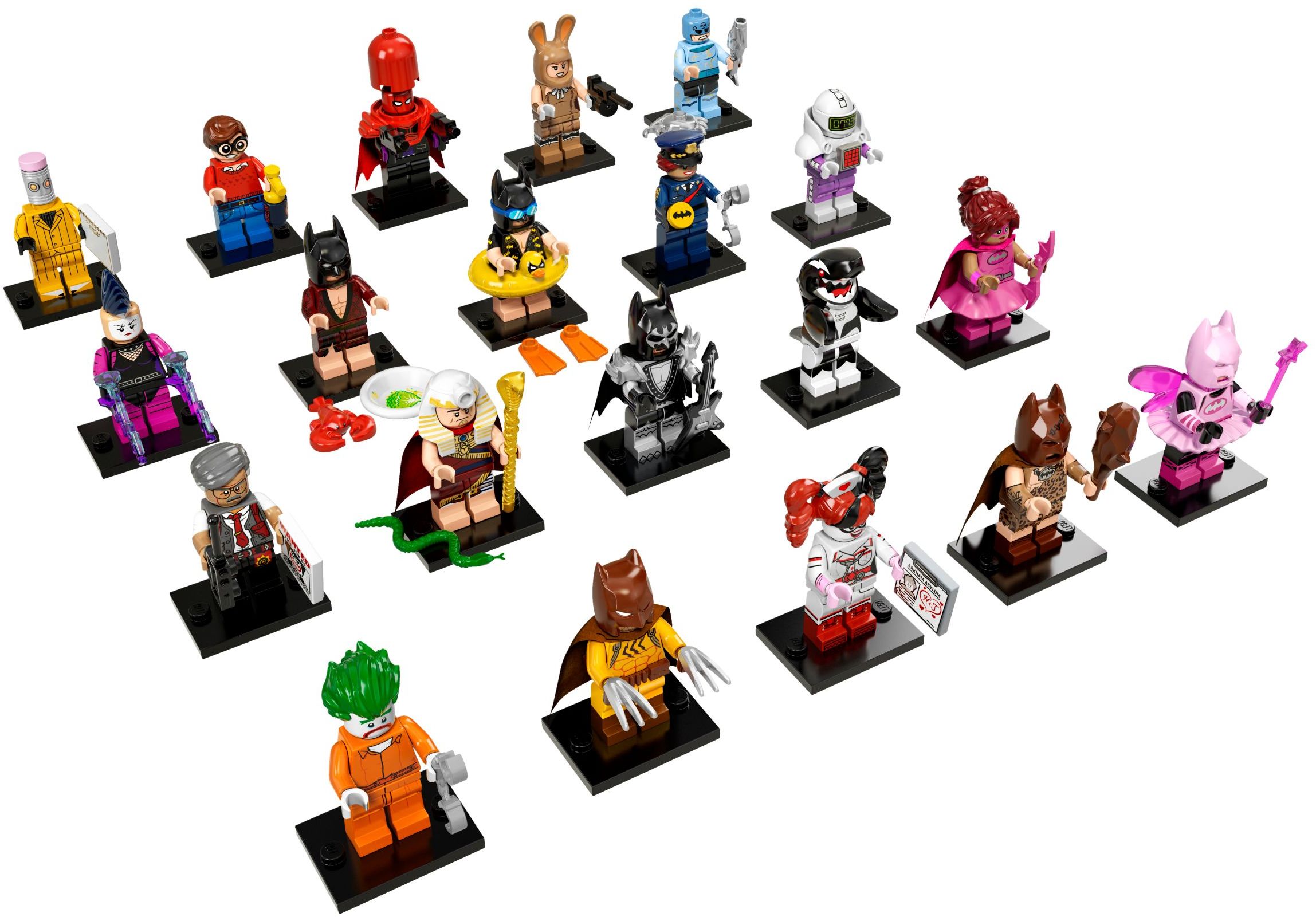 LEGO The LEGO Batman Movie Series 1 - Complete - All Sets (71017-21)