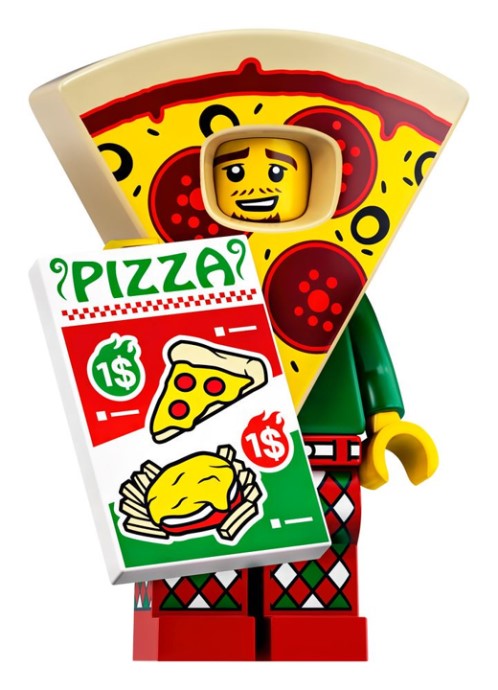 LEGO Pizza Costume Guy (71025-10)