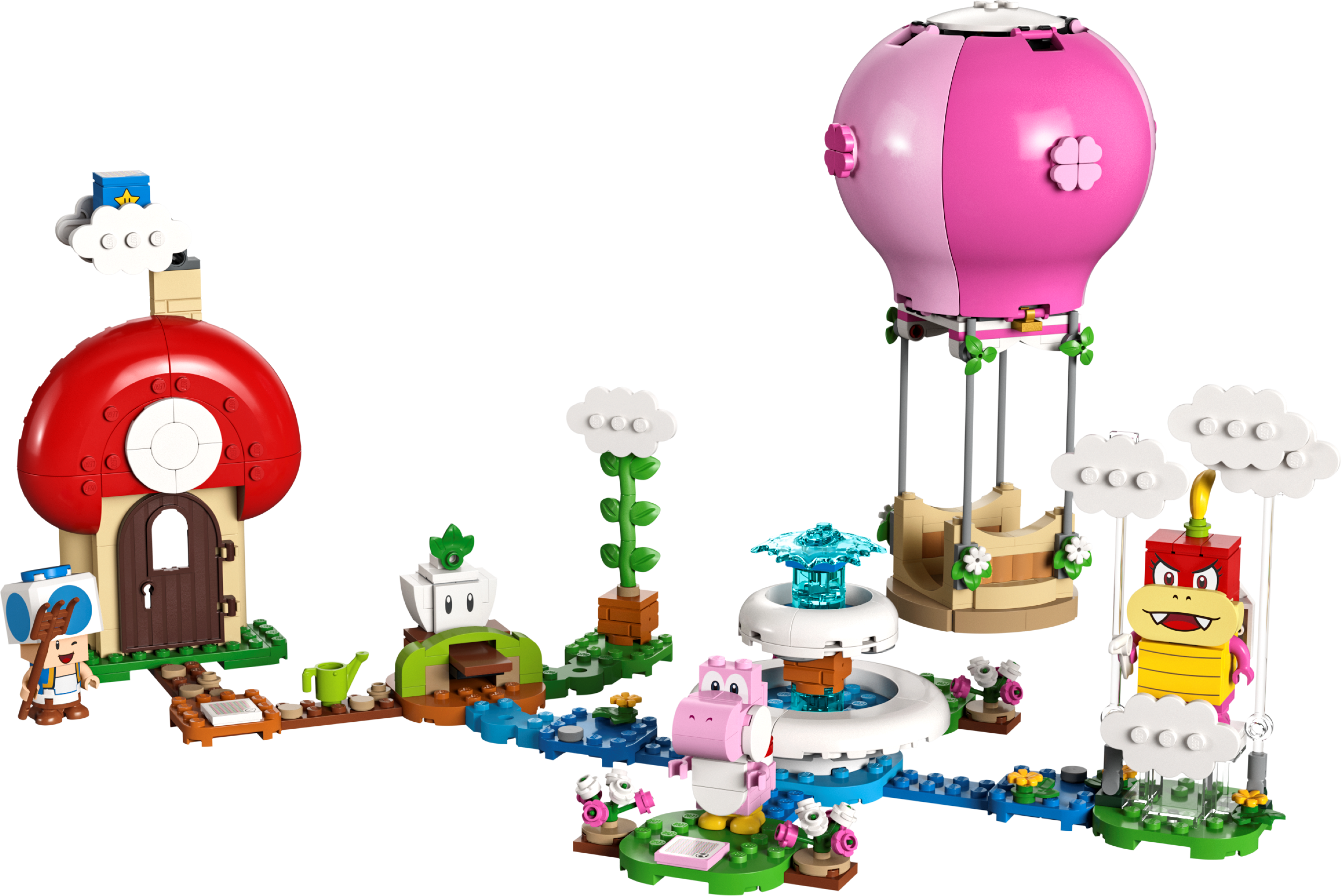LEGO Set de Expansión: Paseo en globo por el jardín de Peach (71419)