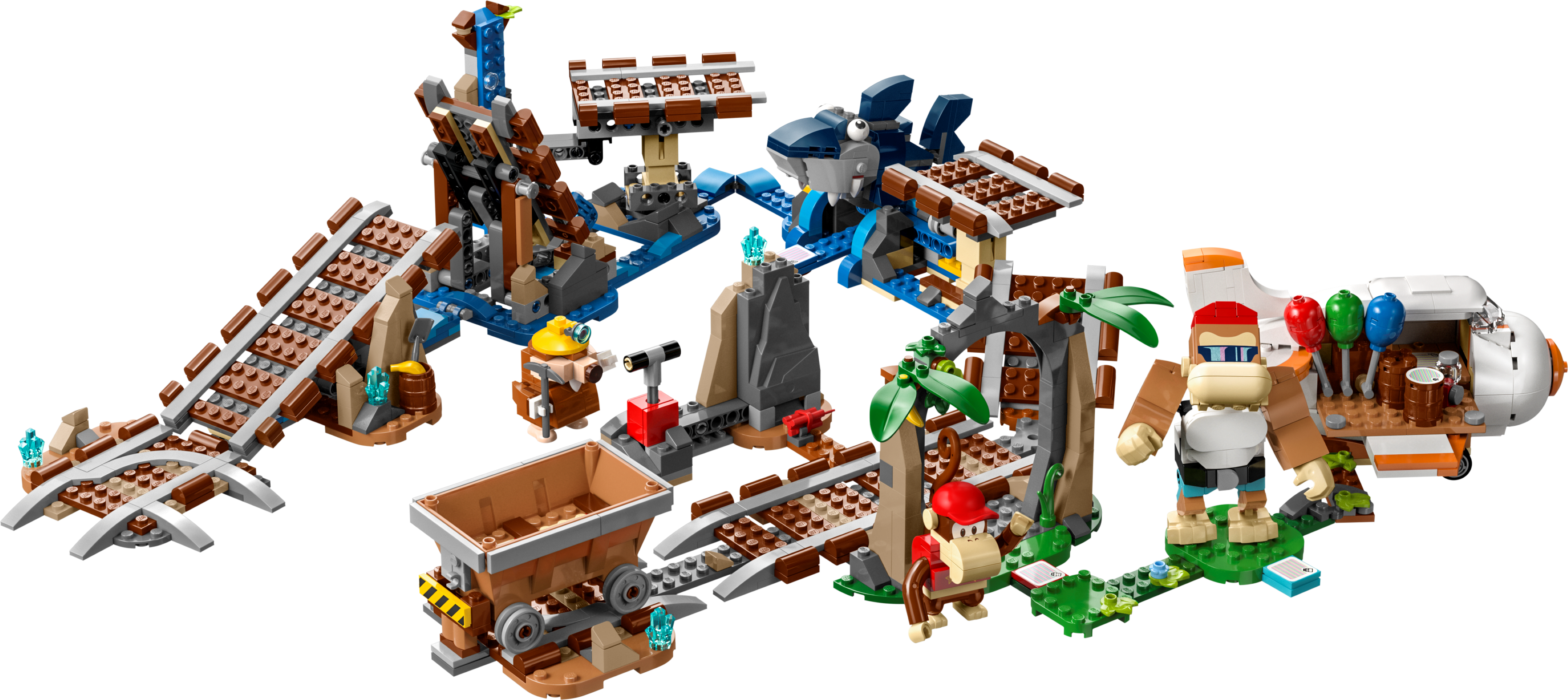 LEGO Set de Expansión: Vagoneta minera de Diddy Kong (71425)