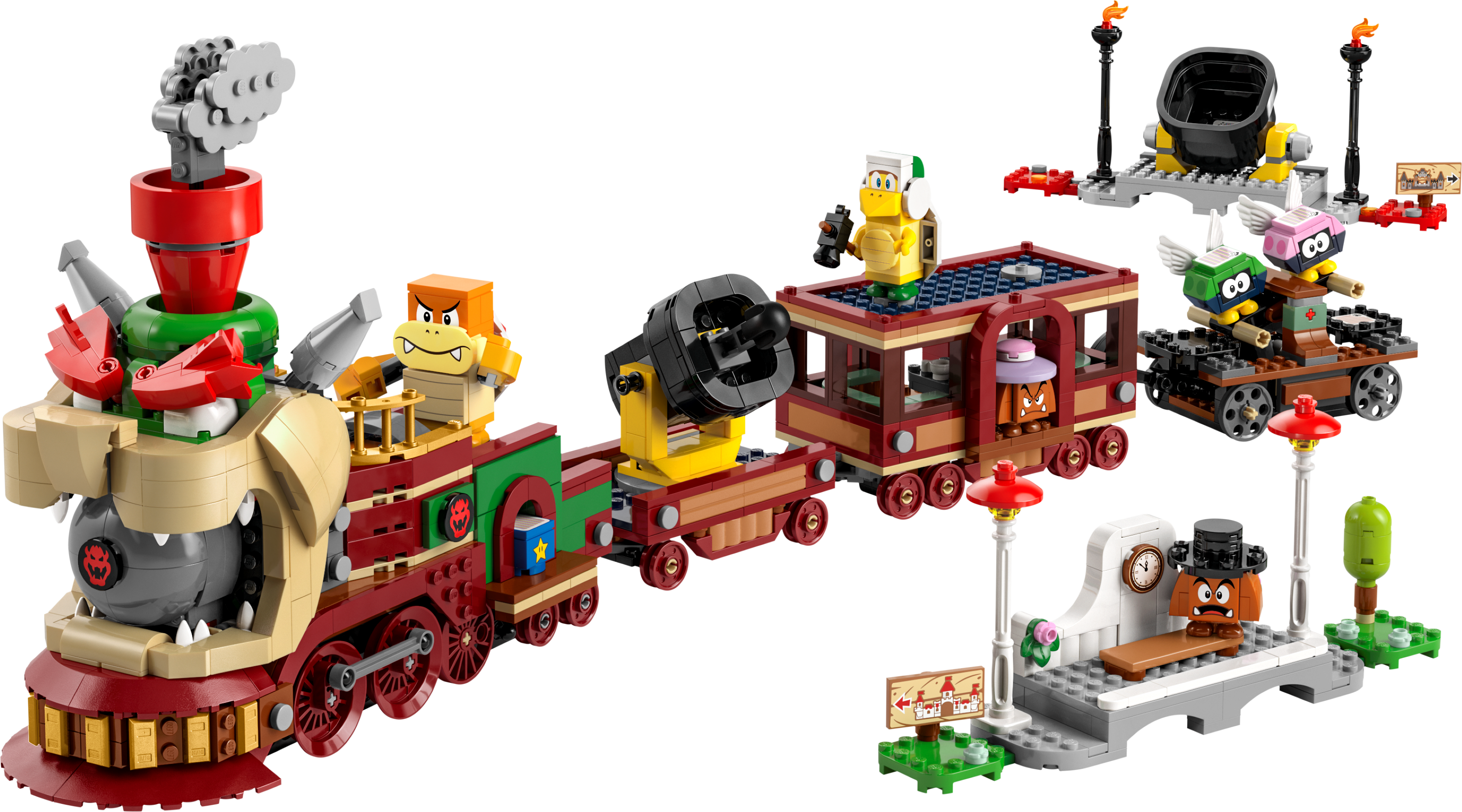 LEGO El tren expreso Bowser (71437)