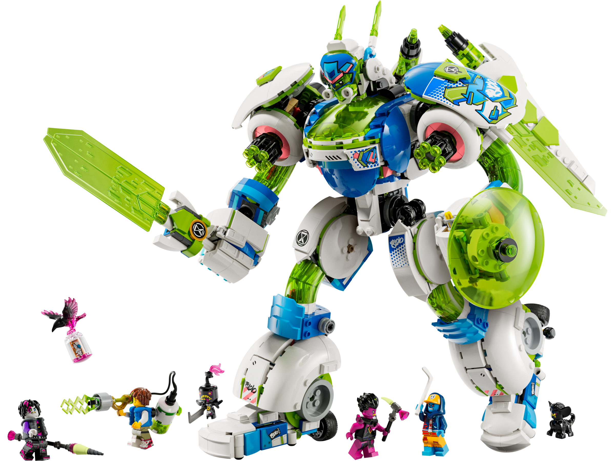 LEGO Mateo y Z-Blob Caballero Meca de Combate (71485)