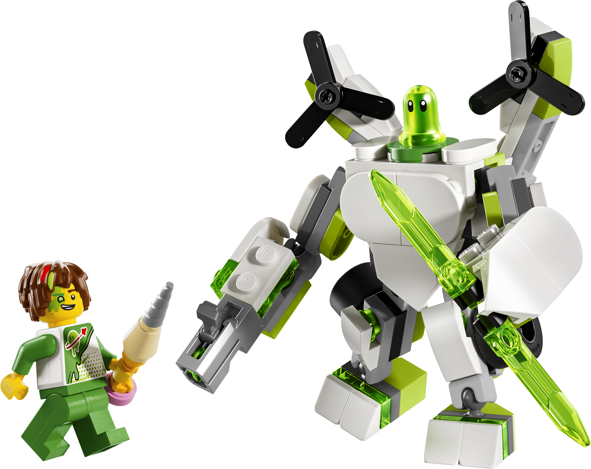 LEGO Aventuras de Z-Blob: Robots y Vehículos (71487)