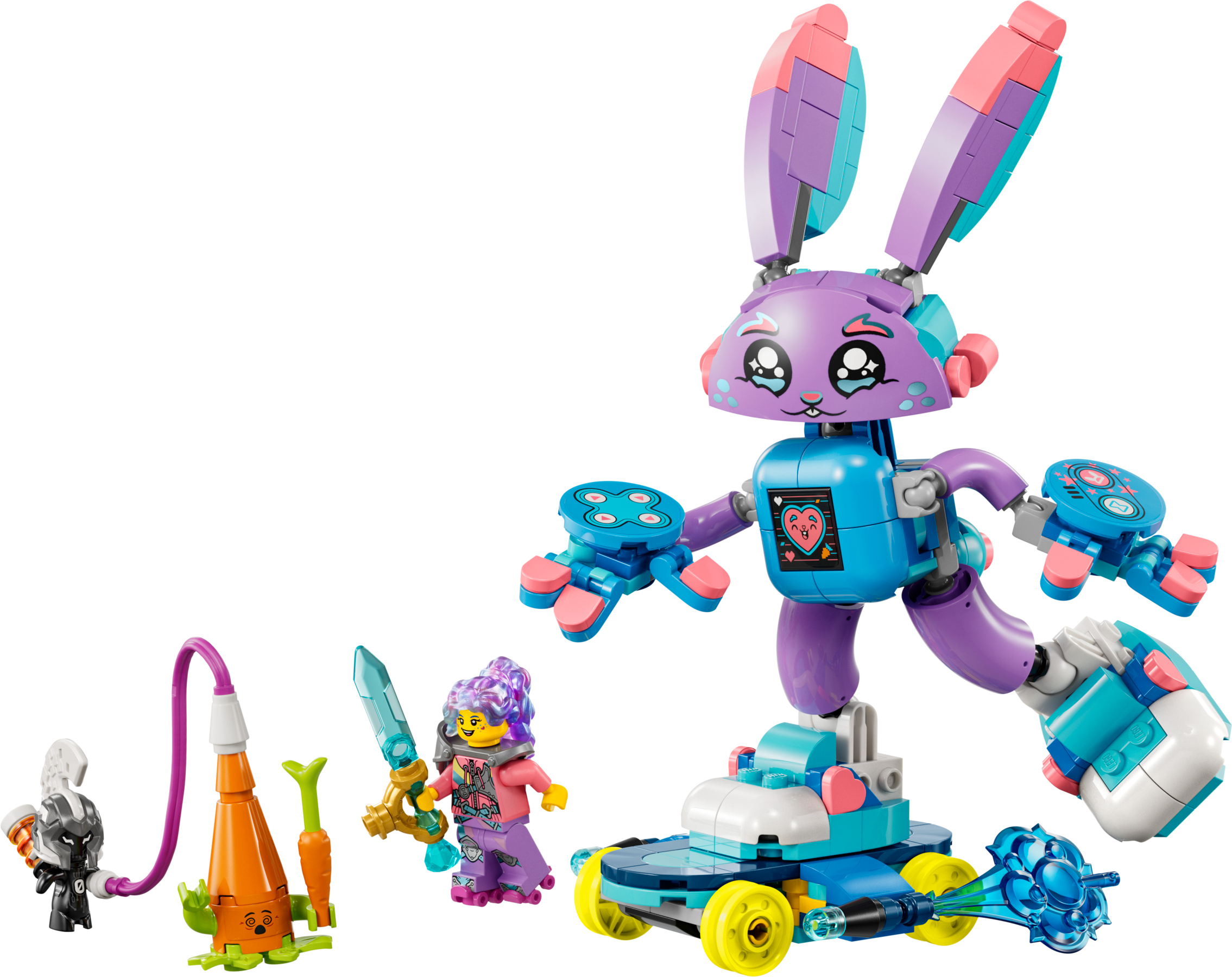 LEGO Izzie y Bunchurro el Conejo Jugón (71490)
