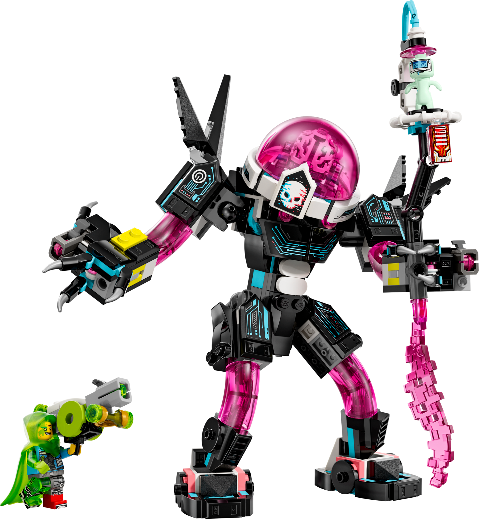 LEGO Mateo vs. Meca con Cibercerebro (71495)