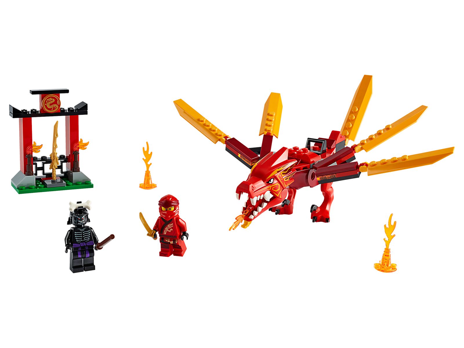 LEGO Dragón de Fuego de Kai (71701)