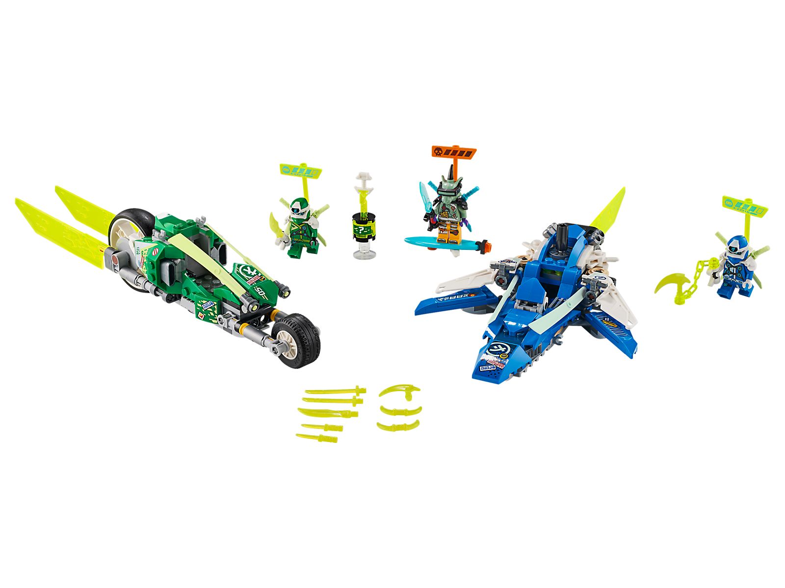 LEGO Vehículos Supremos de Jay y Lloyd (71709)