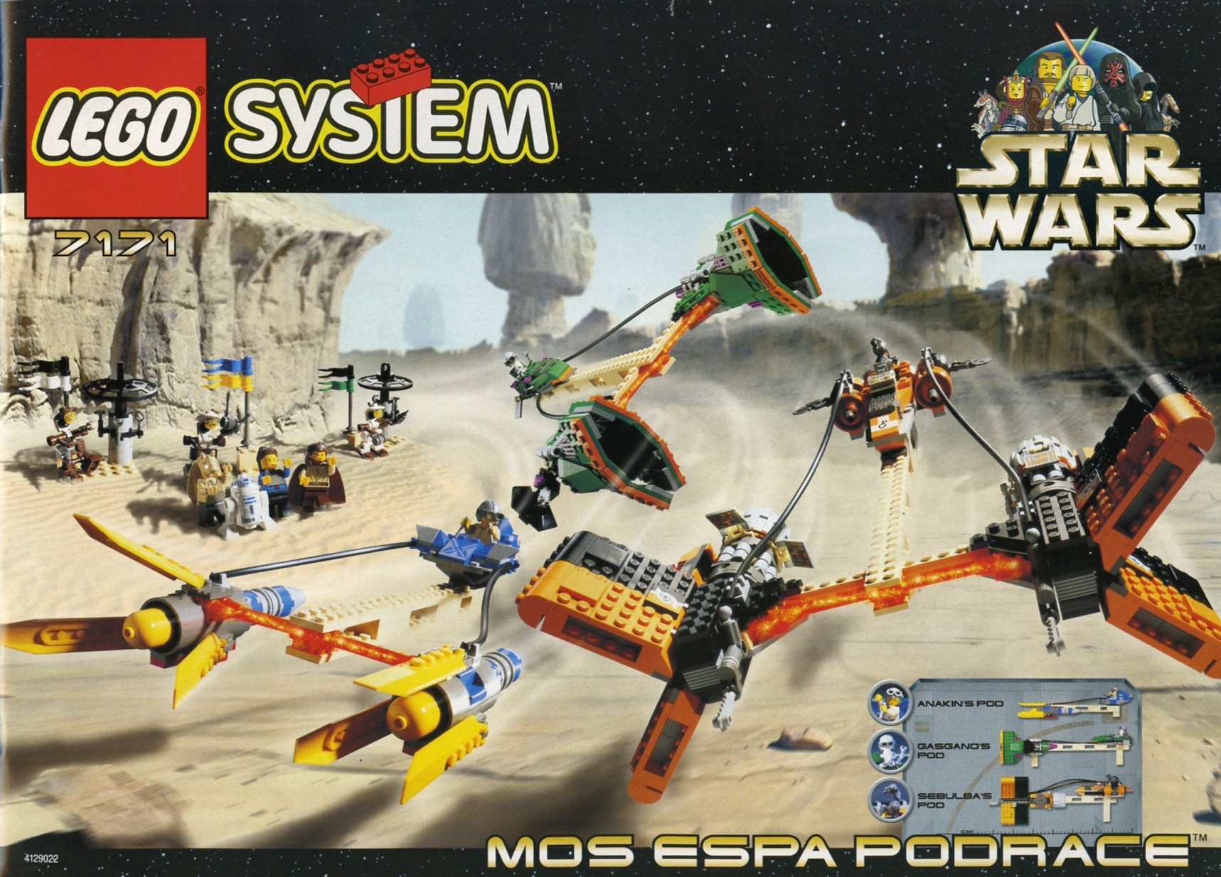 LEGO Mos Espa Podrace (7171)