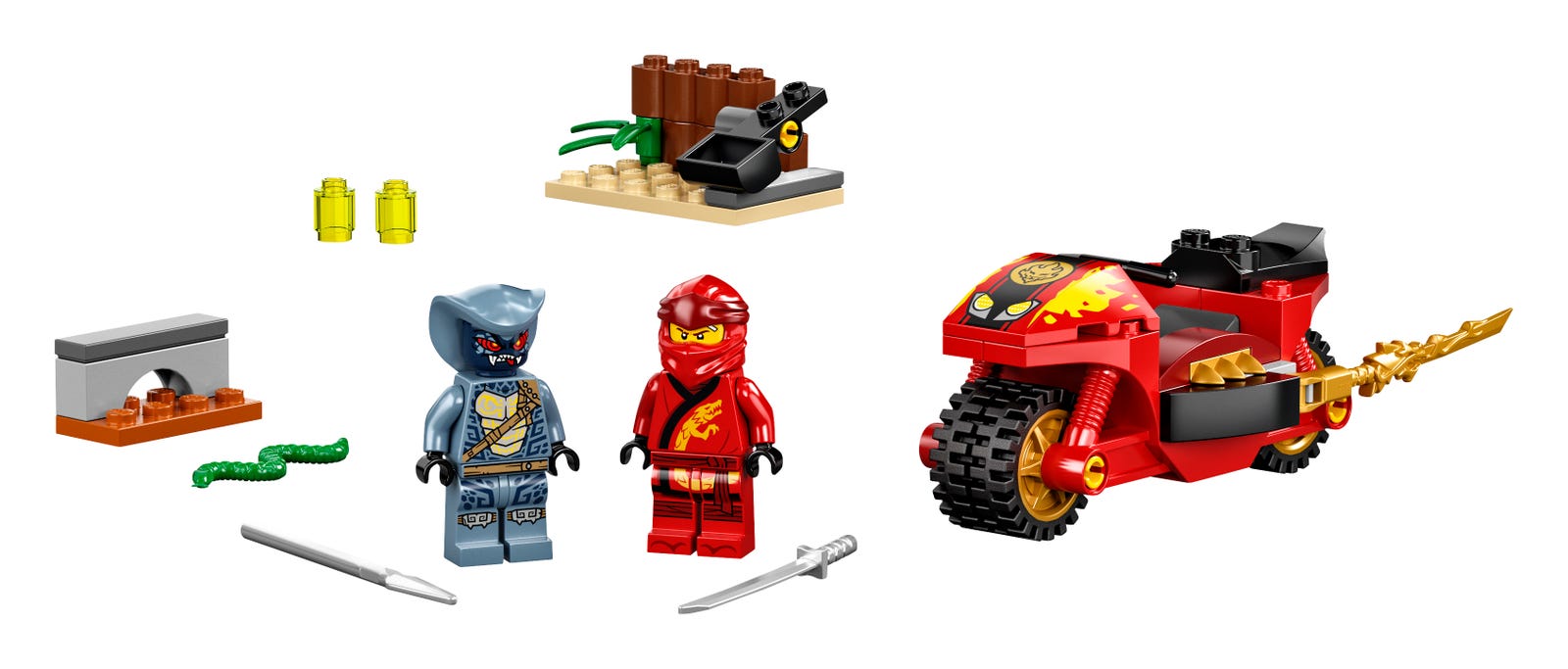 LEGO Moto Acuchilladora de Kai (71734)