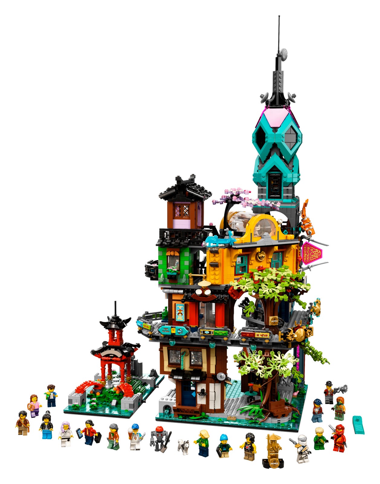 LEGO Jardines de la Ciudad de NINJAGO® (71741)