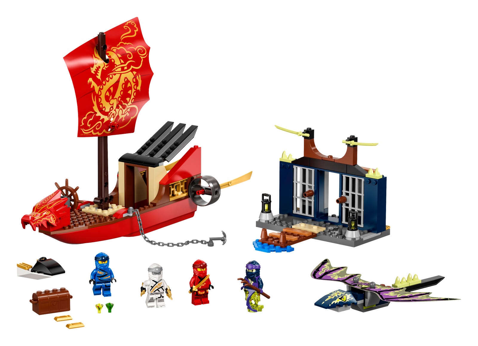 LEGO Vuelo Final del Barco de Asalto Ninja (71749)