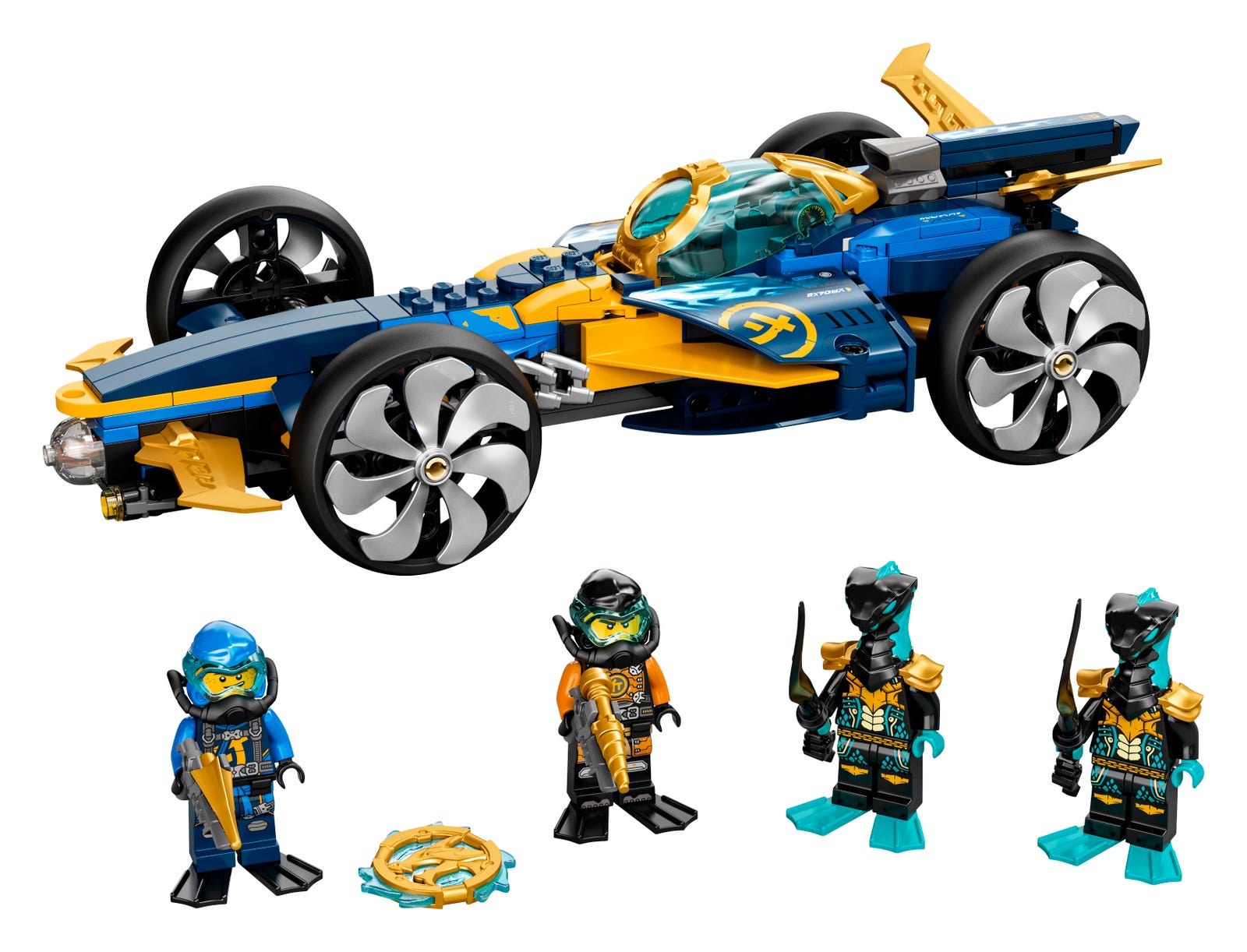 LEGO Submarino Anfibio Ninja (71752)